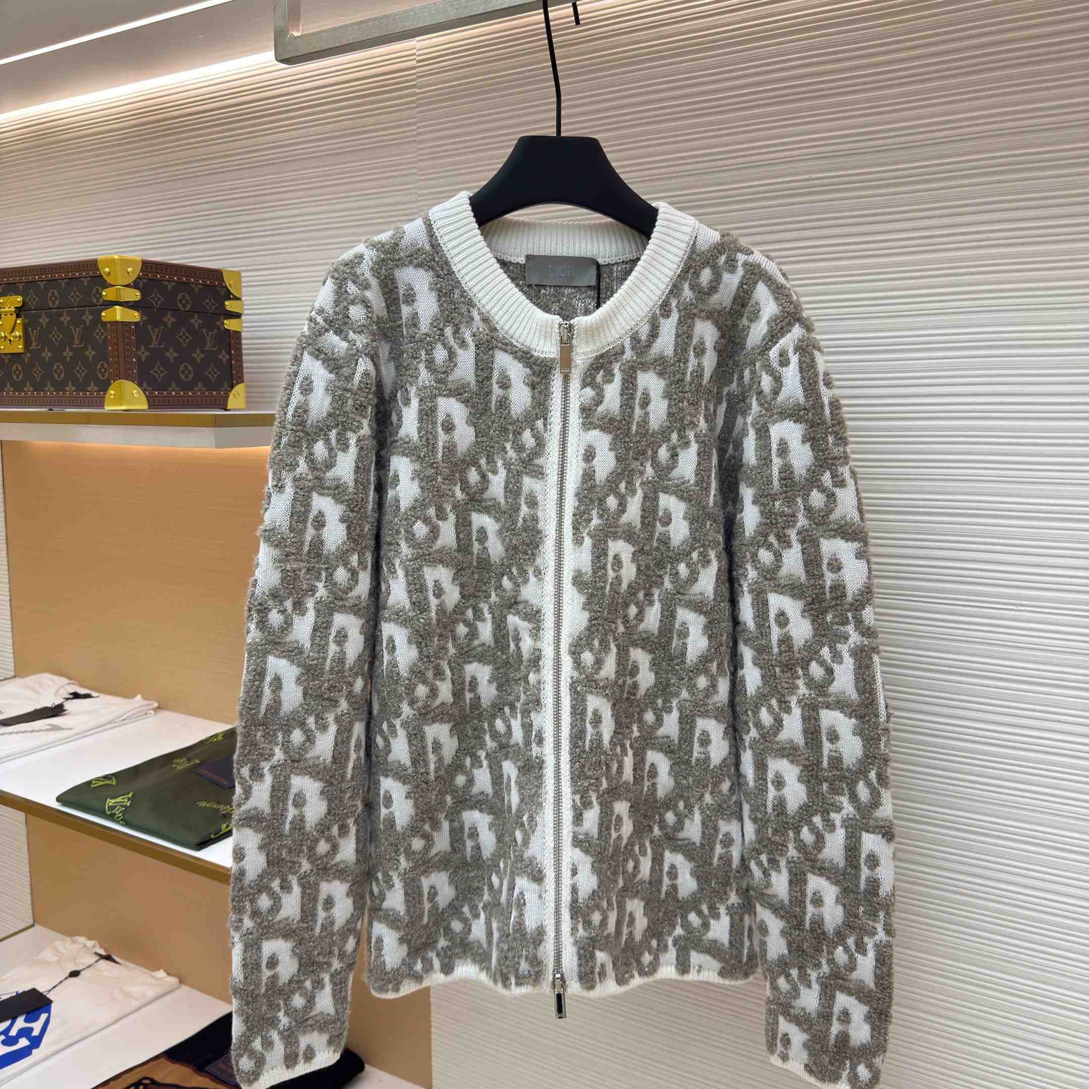 Dior Oblique Cardigan - FashionPlug