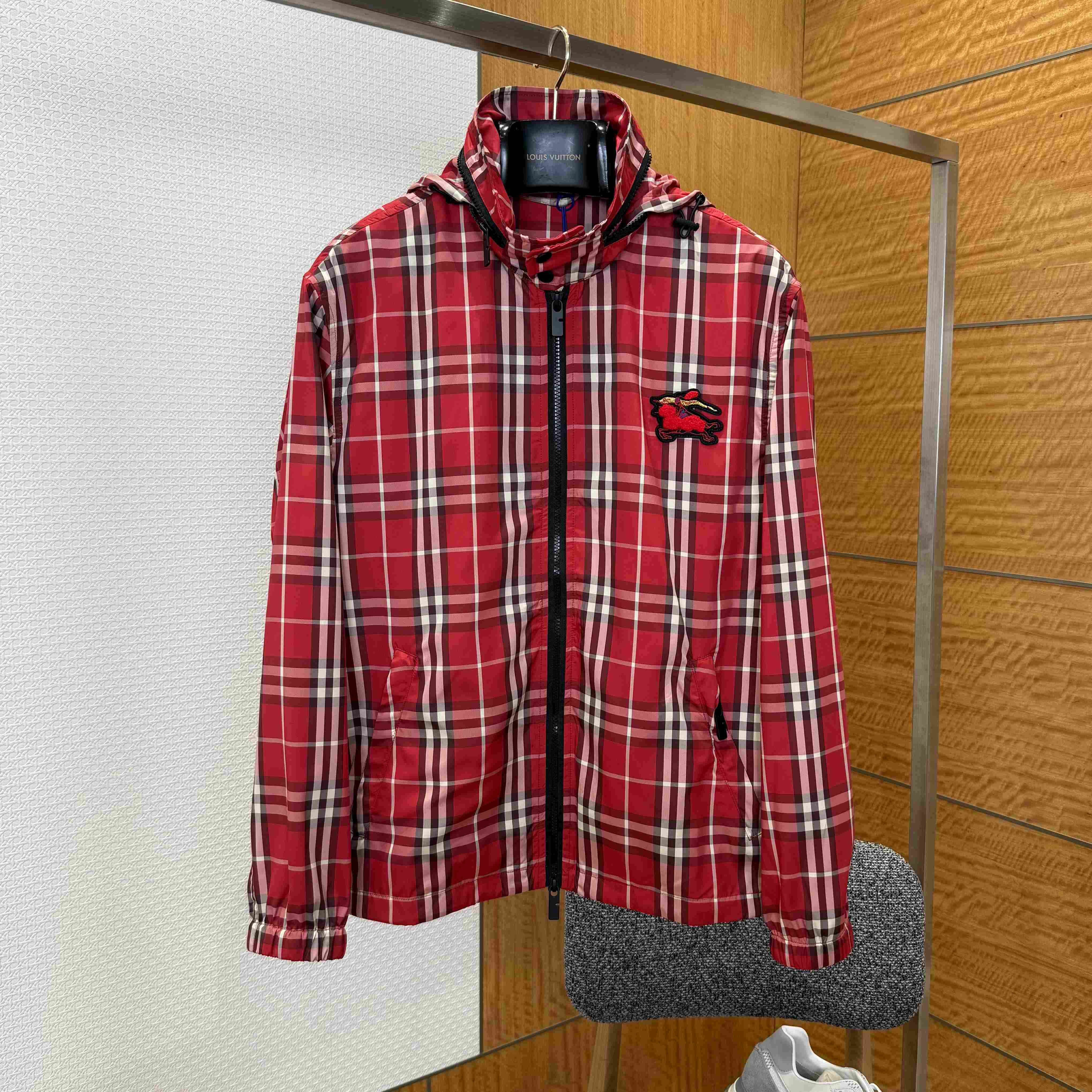 Burberry EKD Check Jacket - FashionPlug