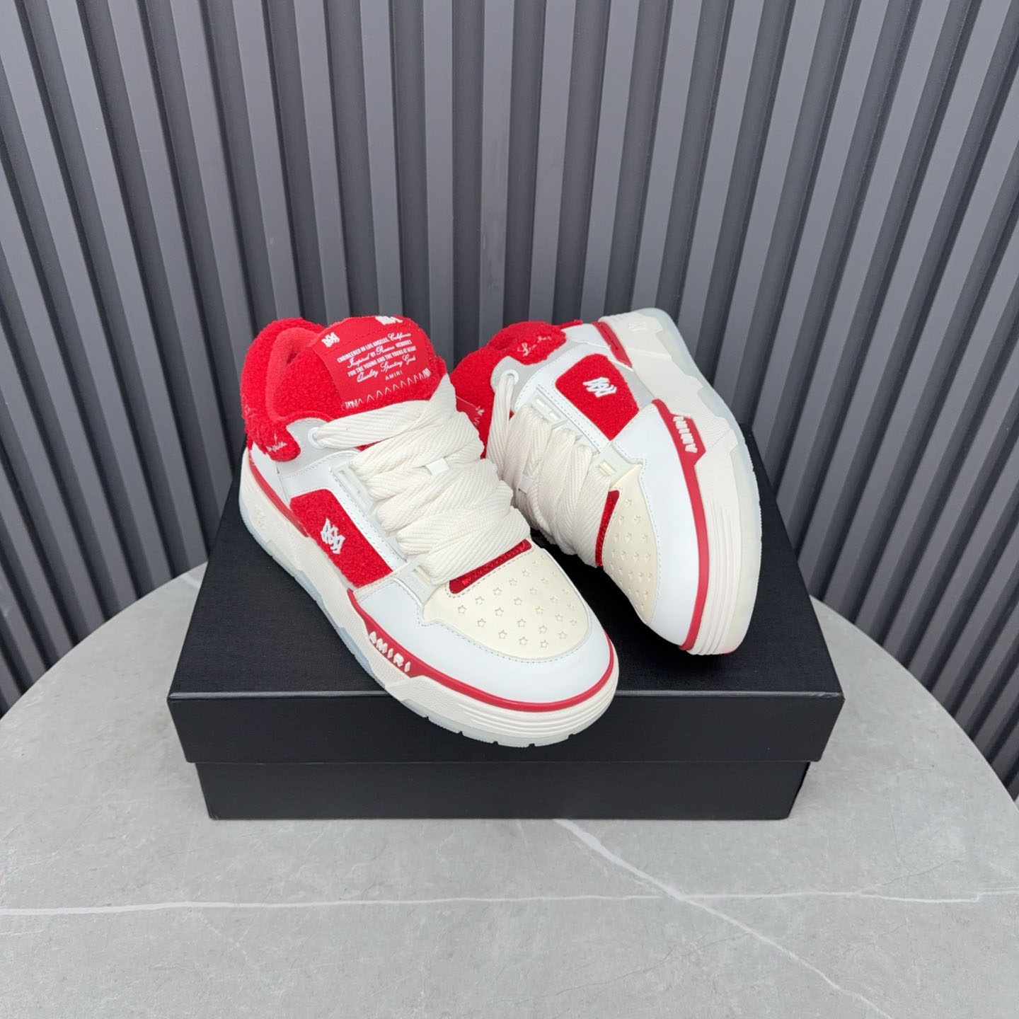 Amiri Varsity MA-1 'Varsity - Red' - FashionPlug