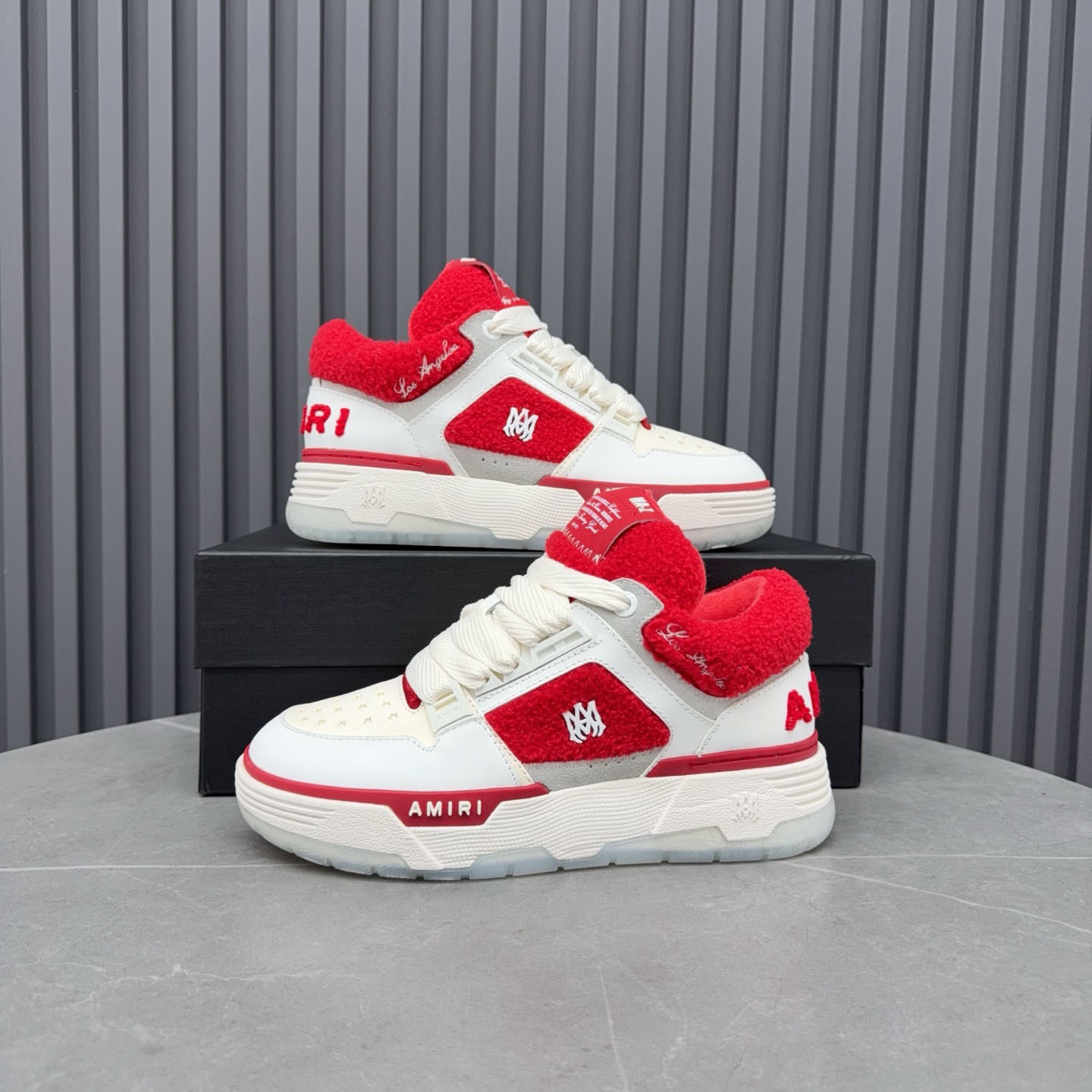 Amiri Varsity MA-1 'Varsity - Red' - FashionPlug