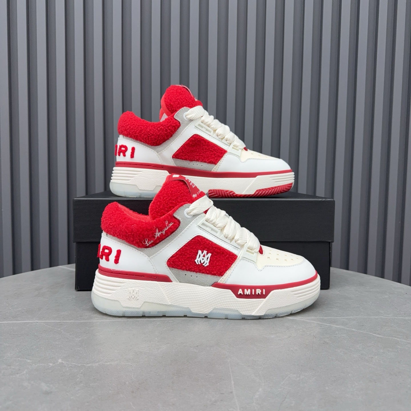 Amiri Varsity MA-1 'Varsity - Red' - FashionPlug