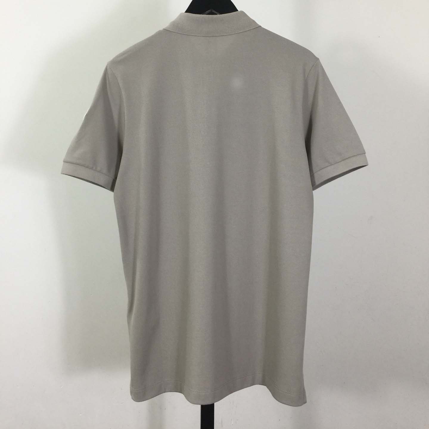 Moncler Monogram Cotton Piquet Polo Shirt - FashionPlug