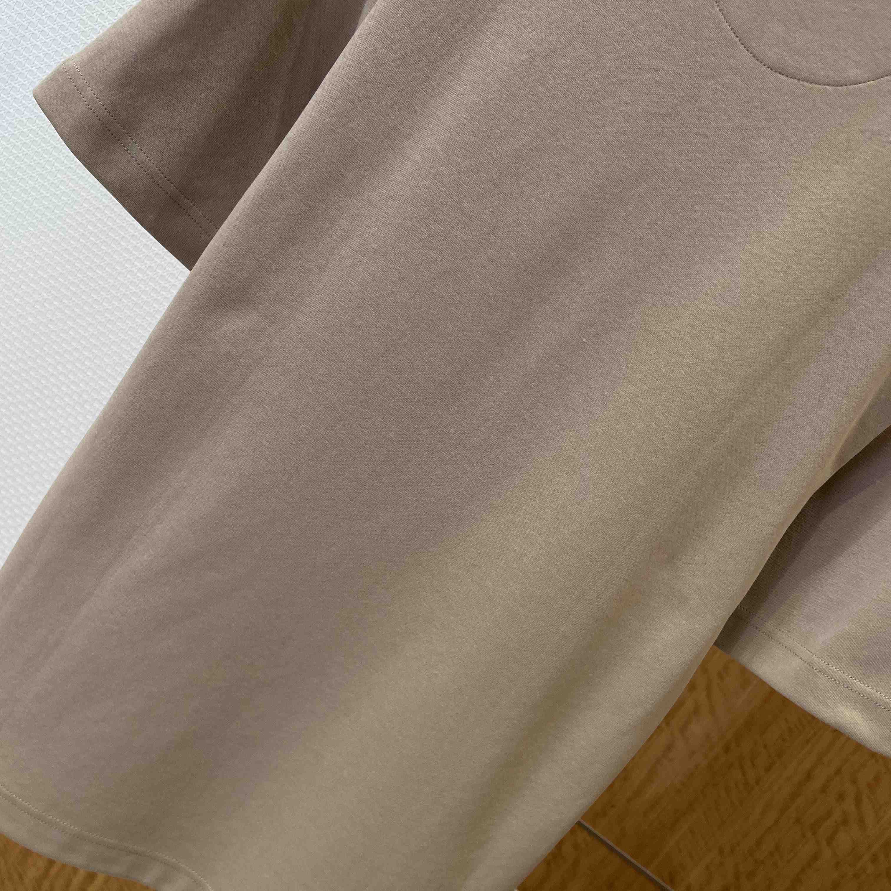 Fendi Beige Cotton T-shirt - FashionPlug