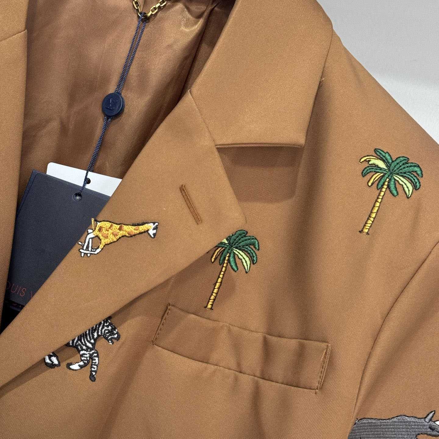 Louis Vuitton LV x The Darjeeling Limited Single-Breasted Jacket   1AJVIU - FashionPlug