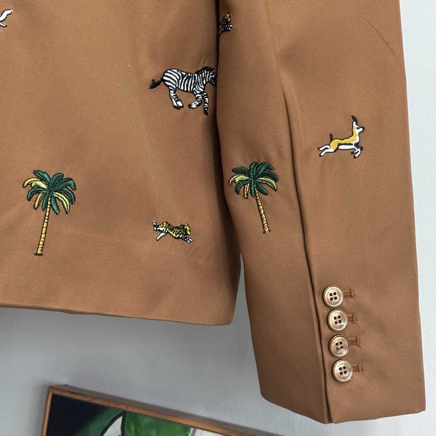 Louis Vuitton LV x The Darjeeling Limited Single-Breasted Jacket   1AJVIU - FashionPlug