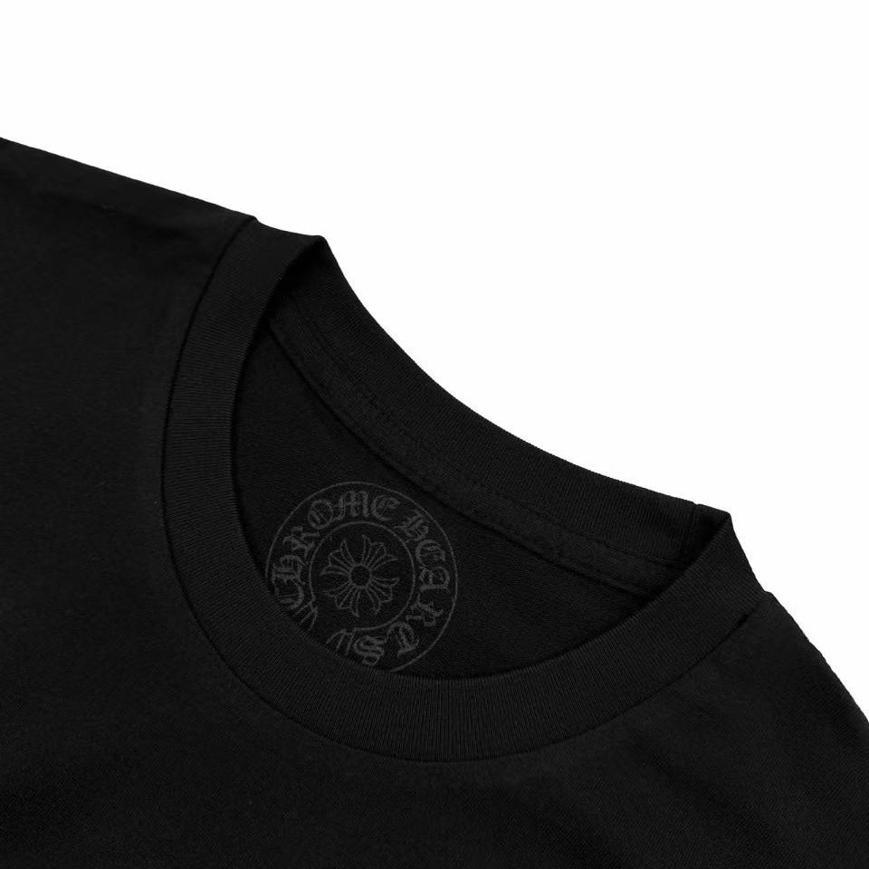 Chrome Hearts Las Vegas Exclusive Horseshoe Logo Pocket T-Shirt 'Black' - FashionPlug