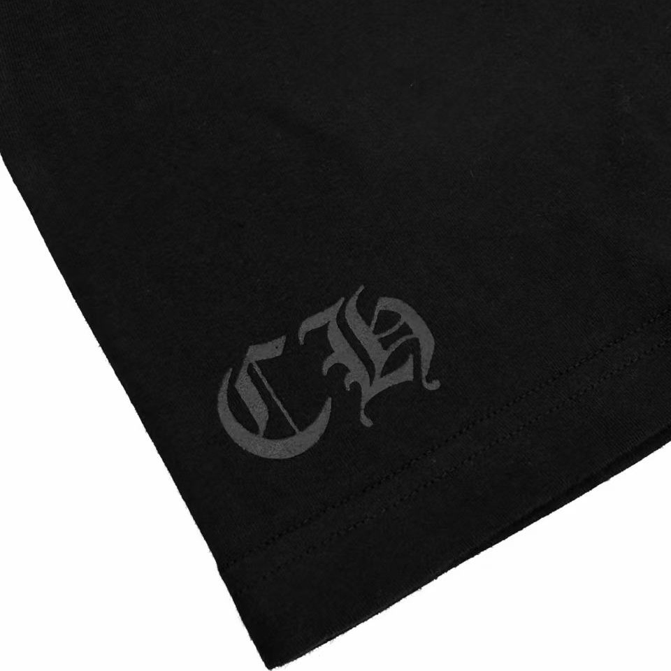 Chrome Hearts Las Vegas Exclusive Horseshoe Logo Pocket T-Shirt 'Black' - FashionPlug