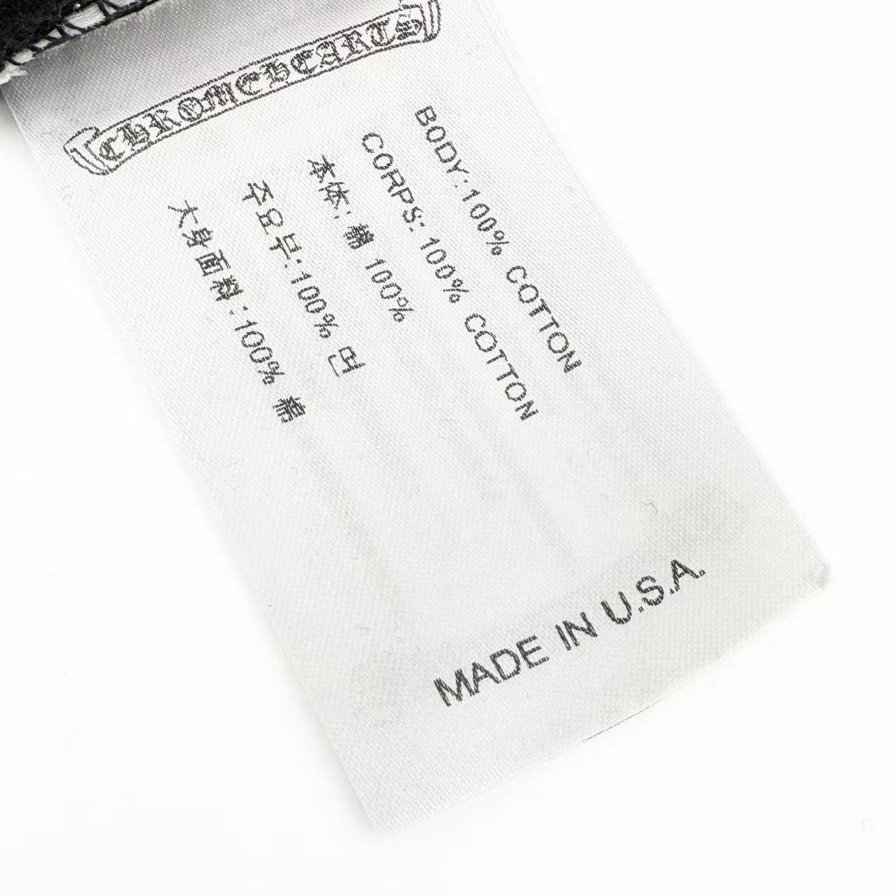 Chrome Hearts Las Vegas Exclusive Horseshoe Logo Pocket T-Shirt 'Black' - FashionPlug