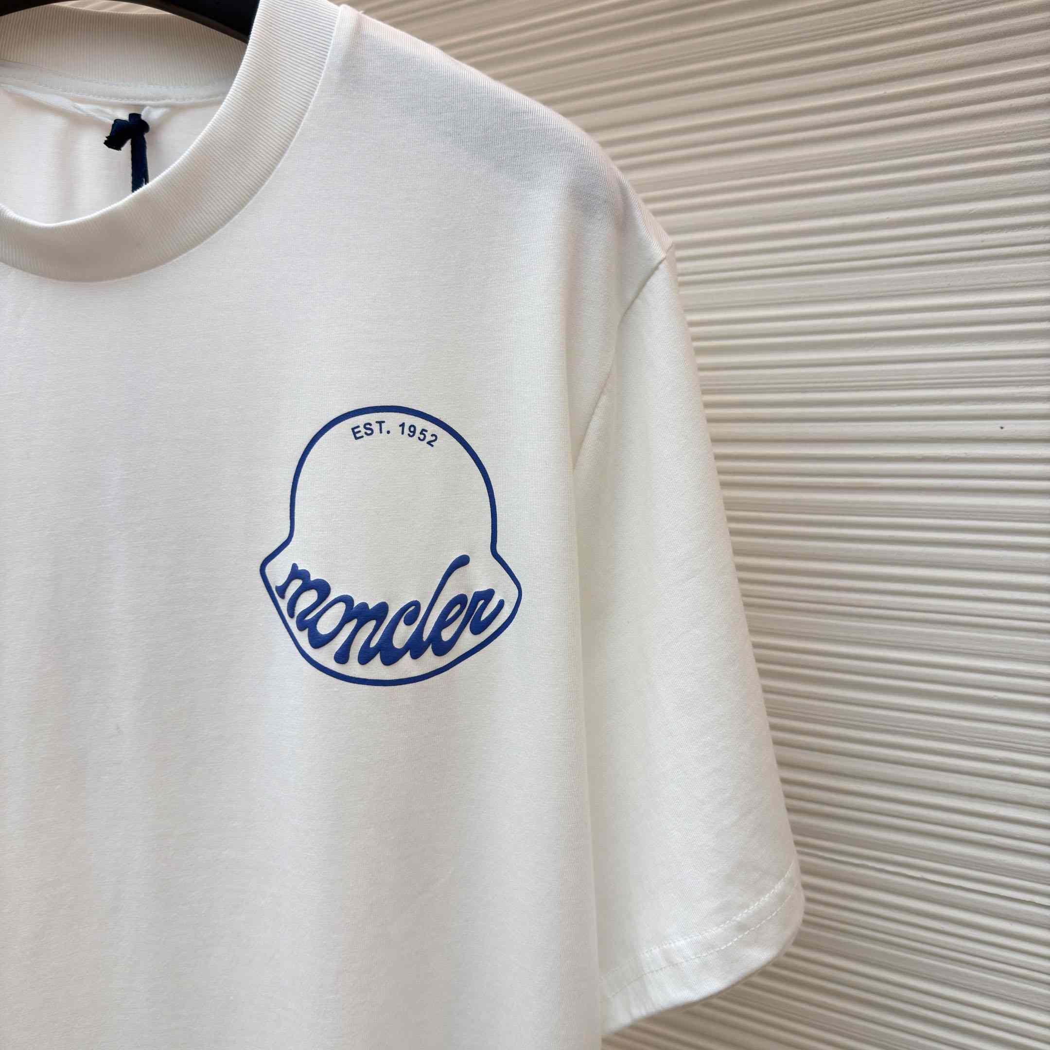Moncler Logo Cotton T-Shirt - FashionPlug