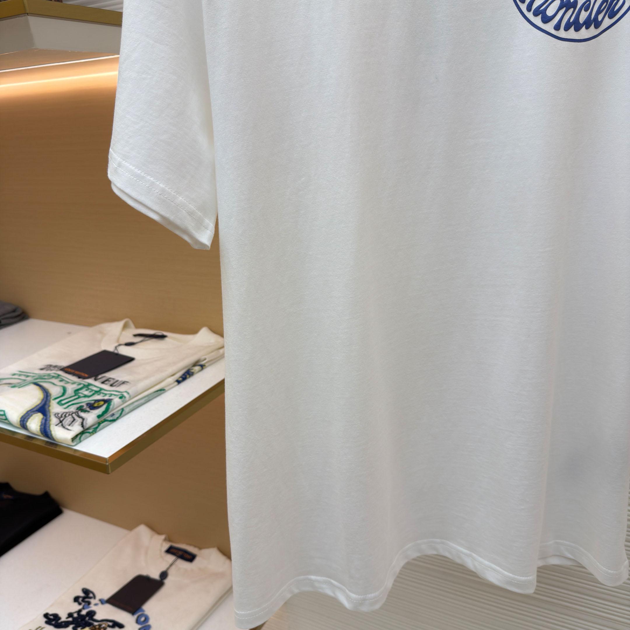 Moncler Logo Cotton T-Shirt - FashionPlug