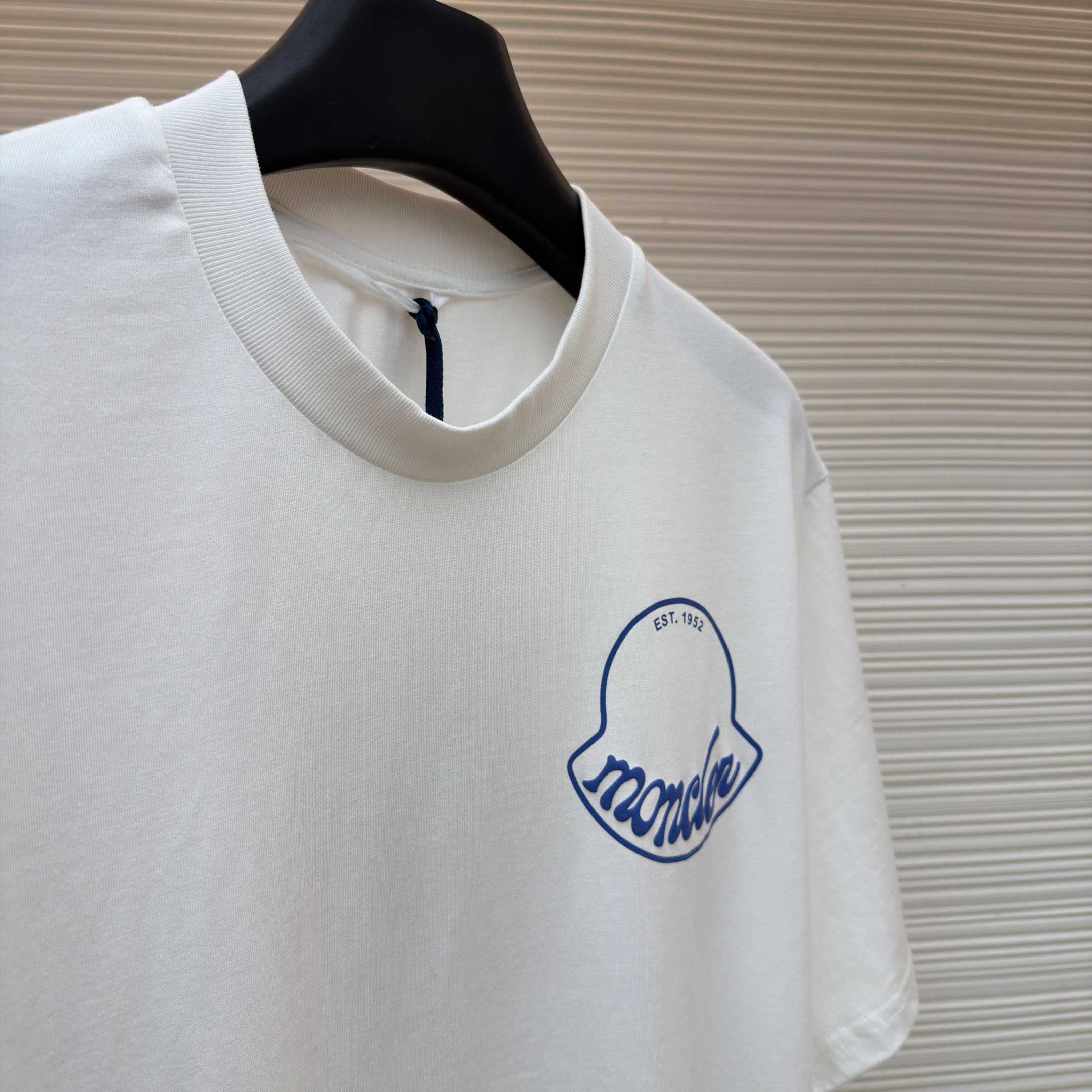 Moncler Logo Cotton T-Shirt - FashionPlug