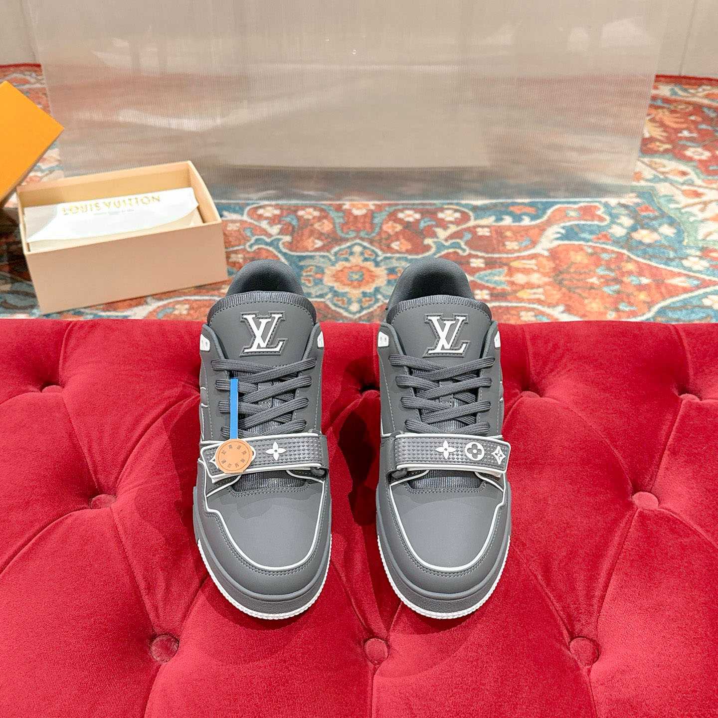 Louis Vuitton LV Trainer Sneaker   1AJAI3 - FashionPlug