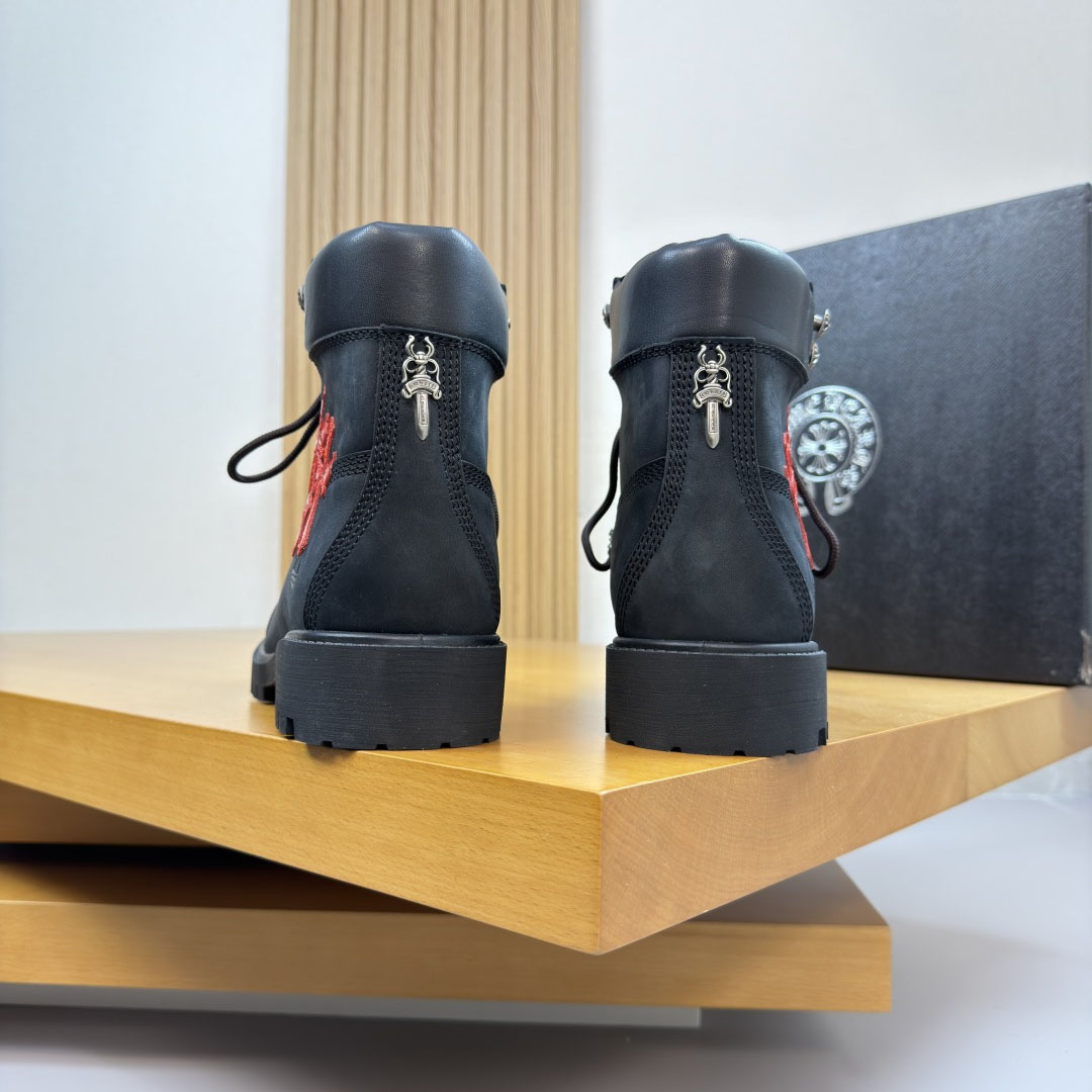 Chrome Hearts x Timberland 6-inch Boots - FashionPlug