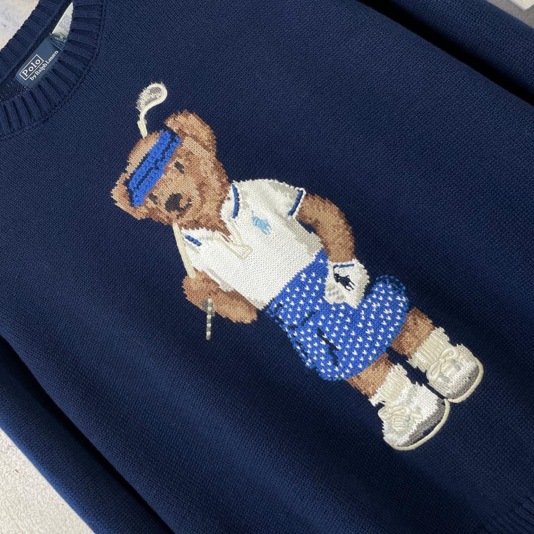 Ralph Lauren Polo Bear Cotton Sweater - FashionPlug