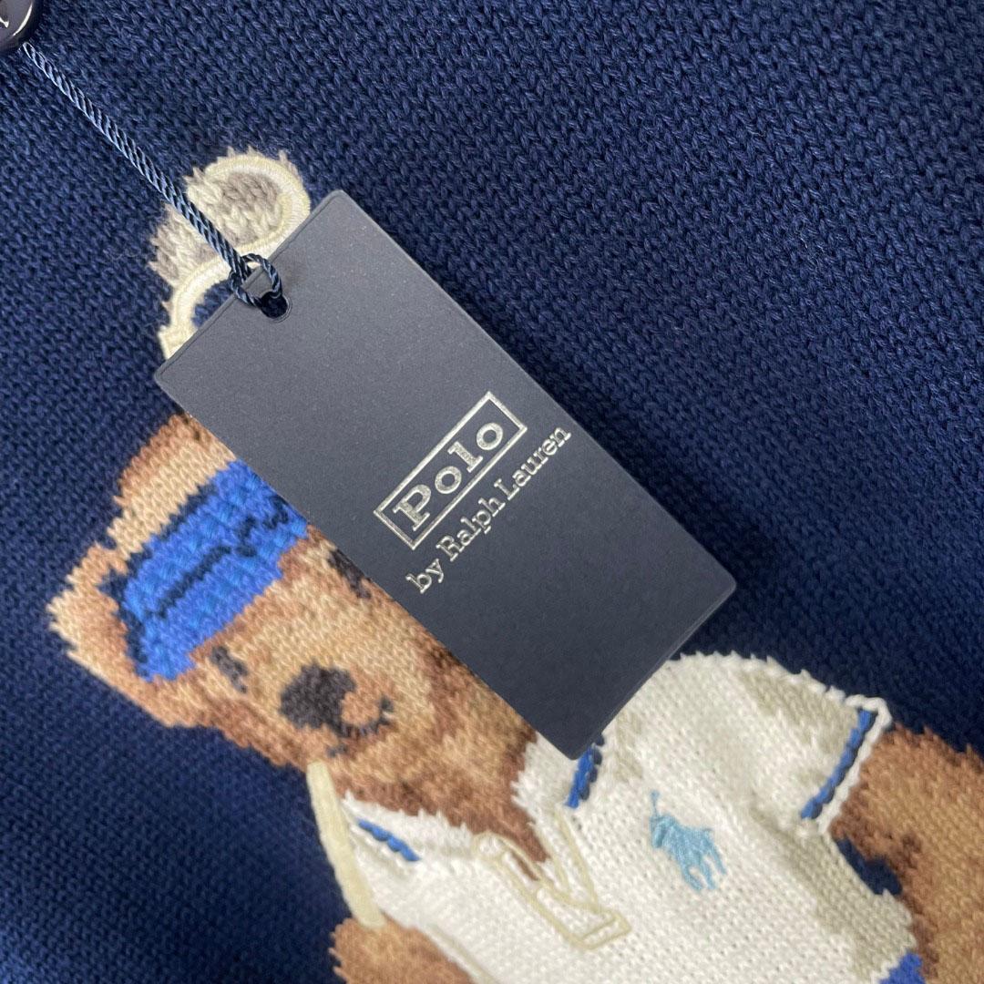Ralph Lauren Polo Bear Cotton Sweater - FashionPlug