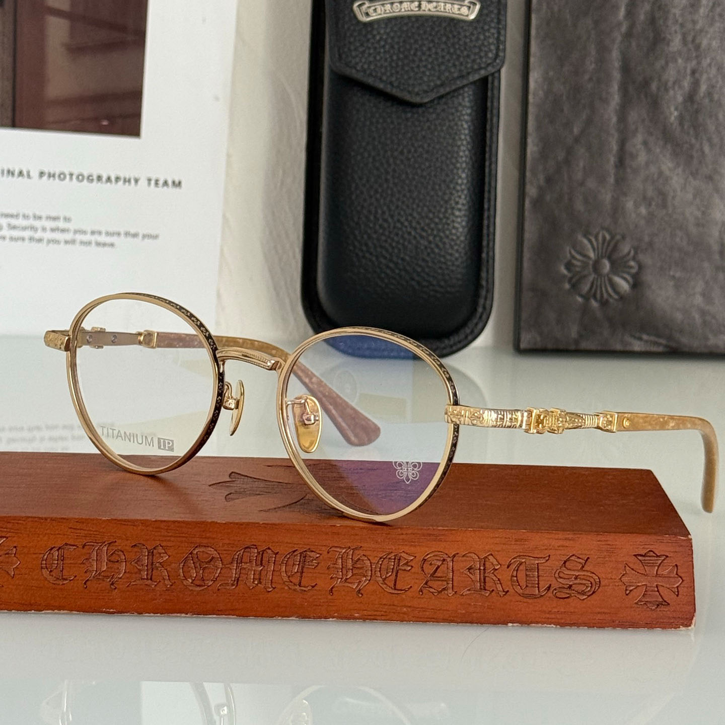 Chrome Hearts CH8073 Glasses - FashionPlug
