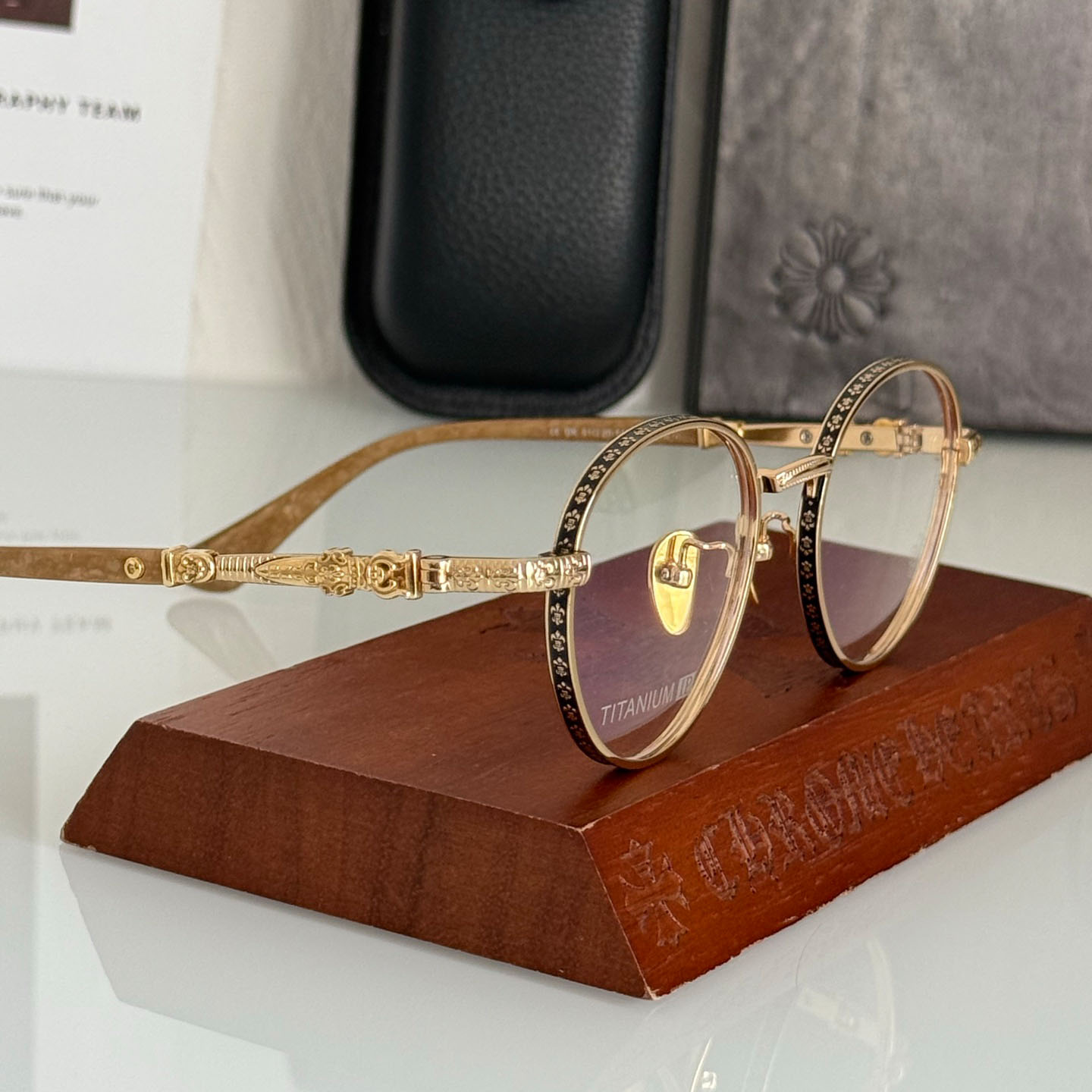 Chrome Hearts CH8073 Glasses - FashionPlug