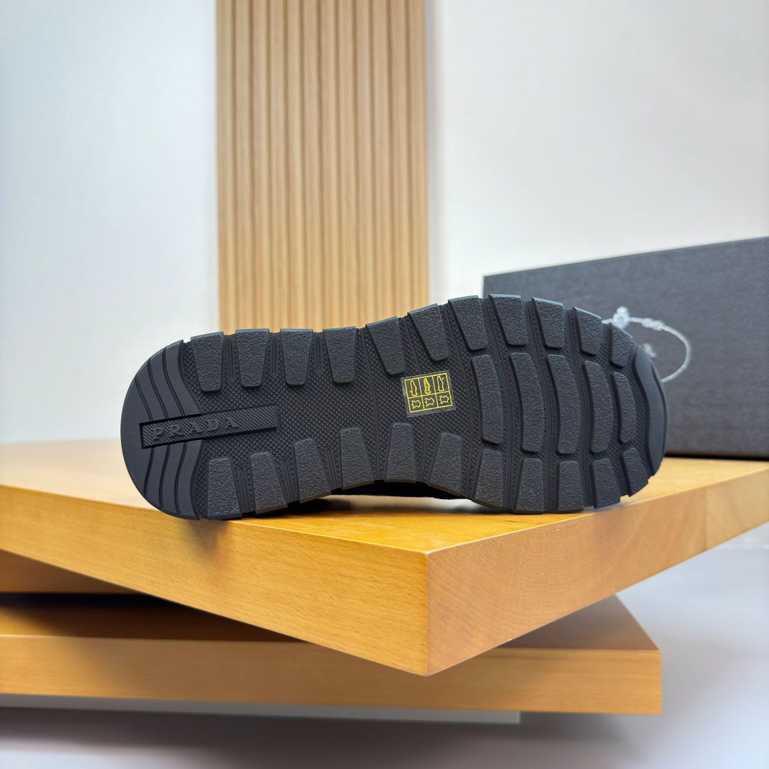 Prada Prax 01 Crocodile Leather Sneakers - FashionPlug