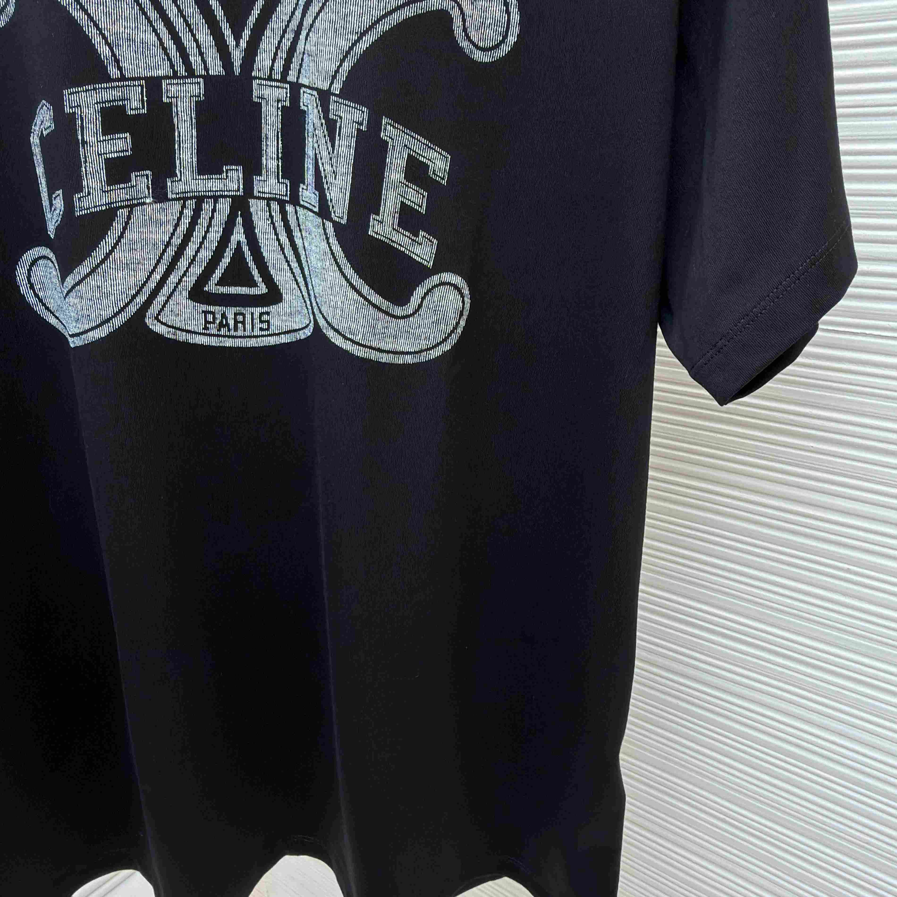 Celine  Loose T-shirt IN Cotton Jersey - FashionPlug