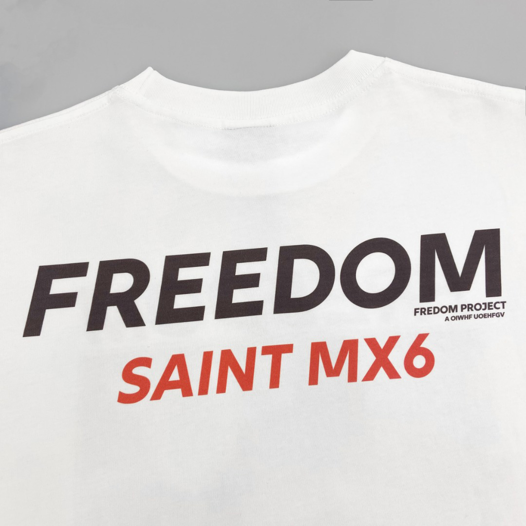 Saint Michael  Freedom Astro Short Sleeve Tee Shirt  - FashionPlug