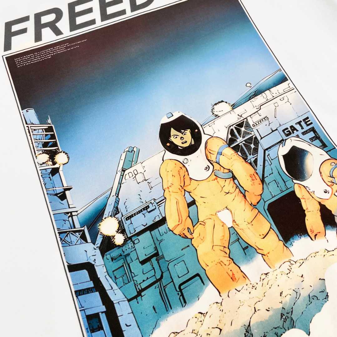 Saint Michael  Freedom Astro Short Sleeve Tee Shirt  - FashionPlug