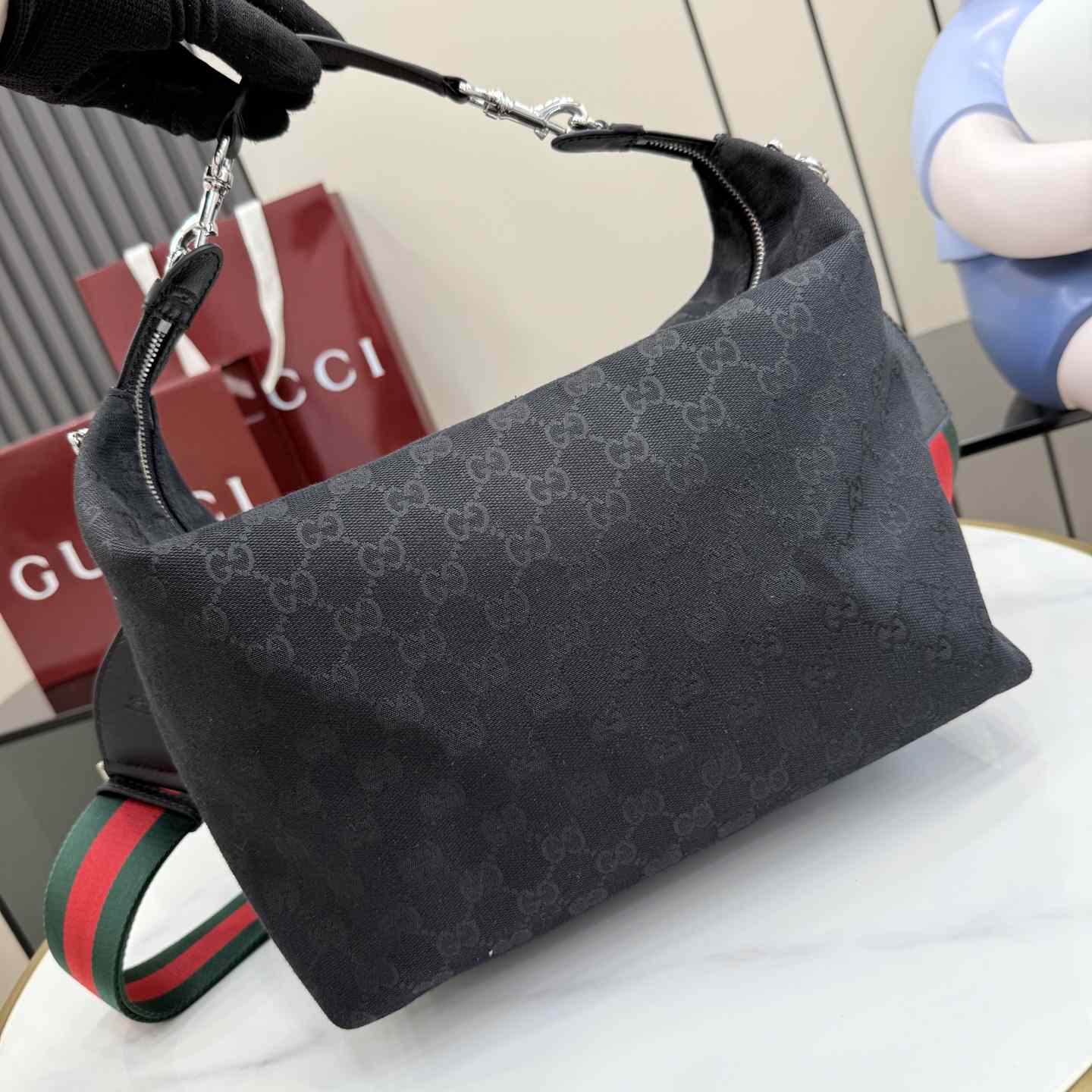 Gucci Brera Medium Crossbody Bag - FashionPlug