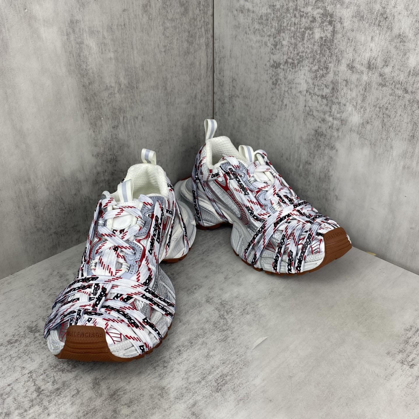 Balenciaga 3XL Extreme Laces Logo Sneaker - FashionPlug