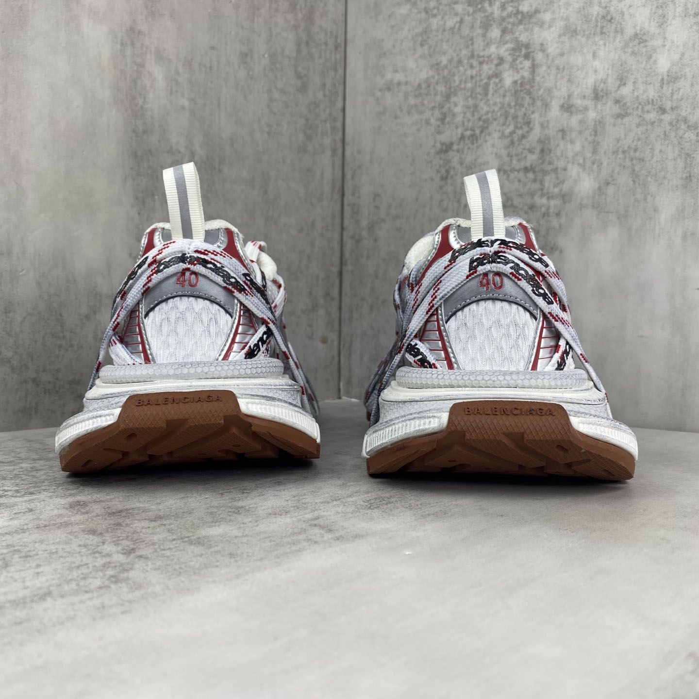 Balenciaga 3XL Extreme Laces Logo Sneaker - FashionPlug