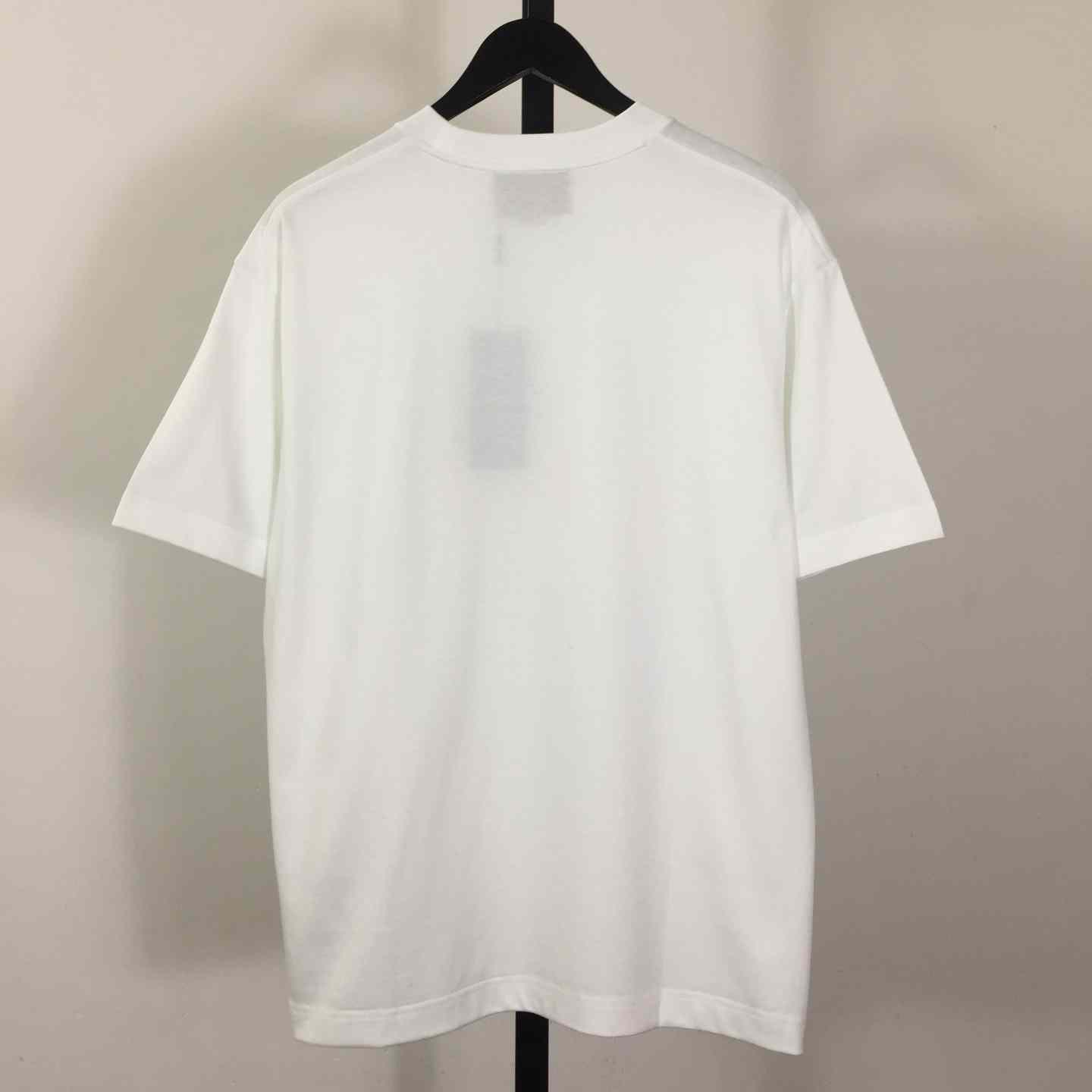 Gucci Jersey T-shirt With Print  - FashionPlug