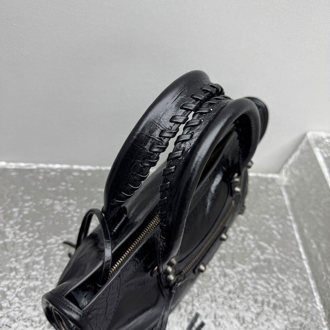 Balenciaga Le City Bag Small In Black - FashionPlug