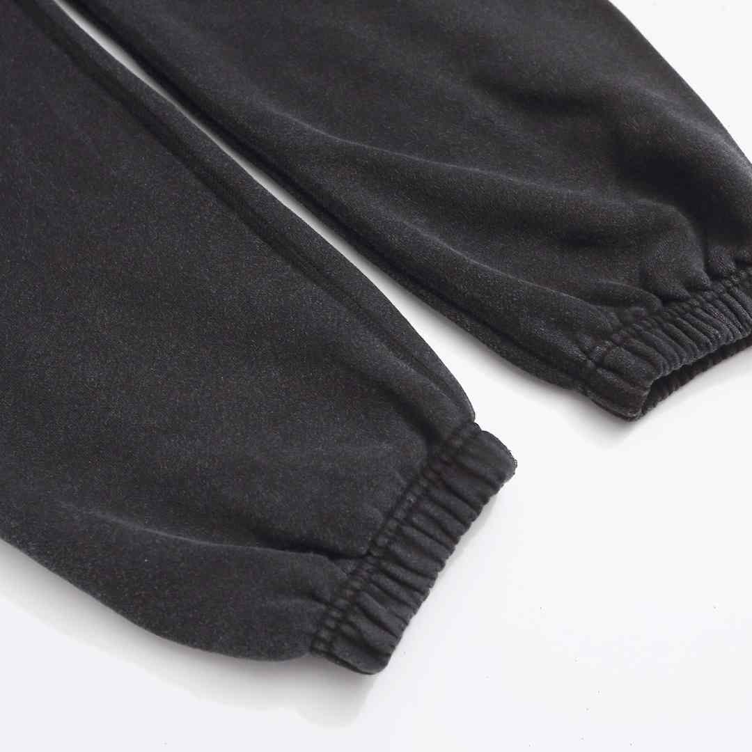 Saint Micheal X Denim Tears Saint Tears Sweatpants 'Black' - FashionPlug