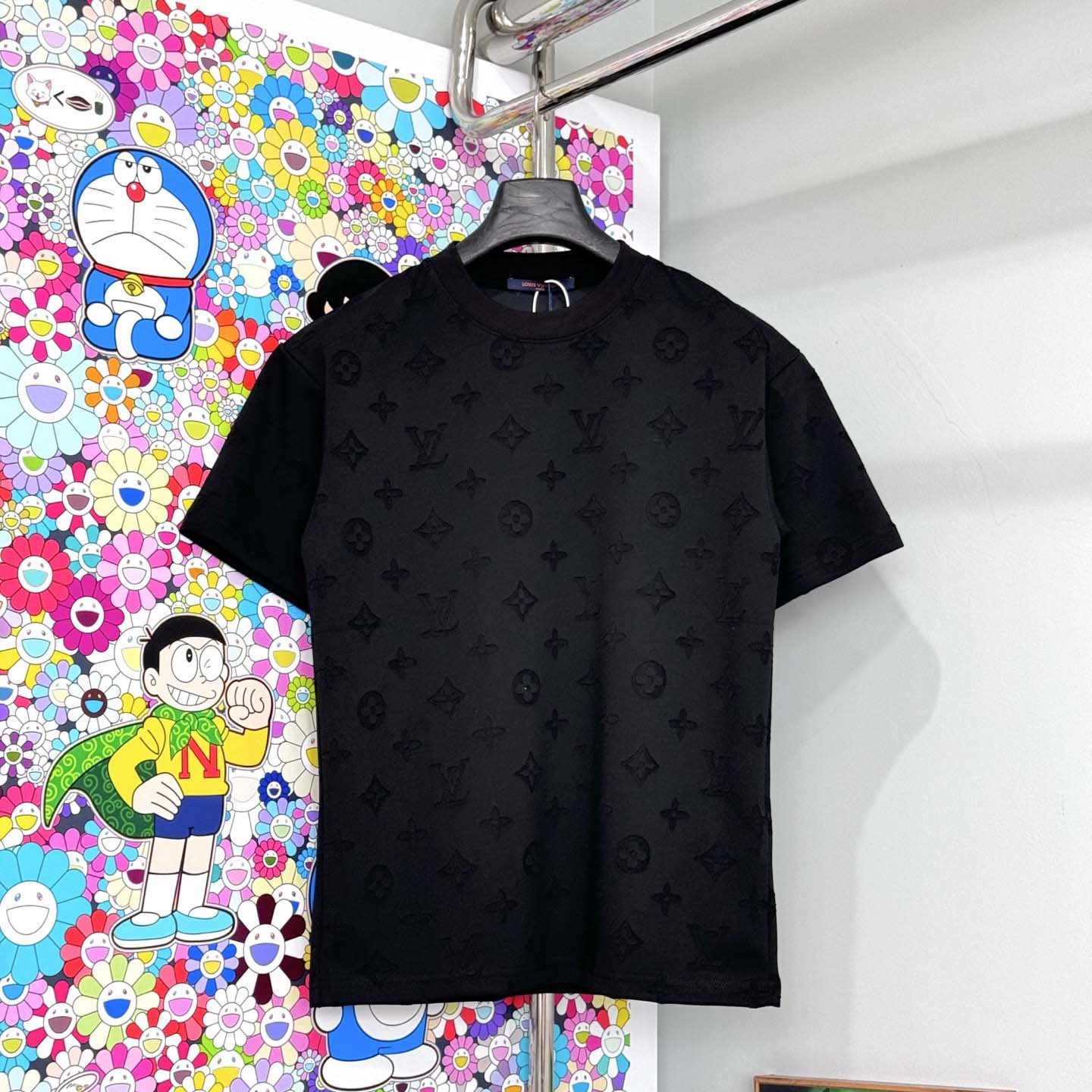 Louis Vuitton Monogram Short-Sleeved Crewneck - FashionPlug