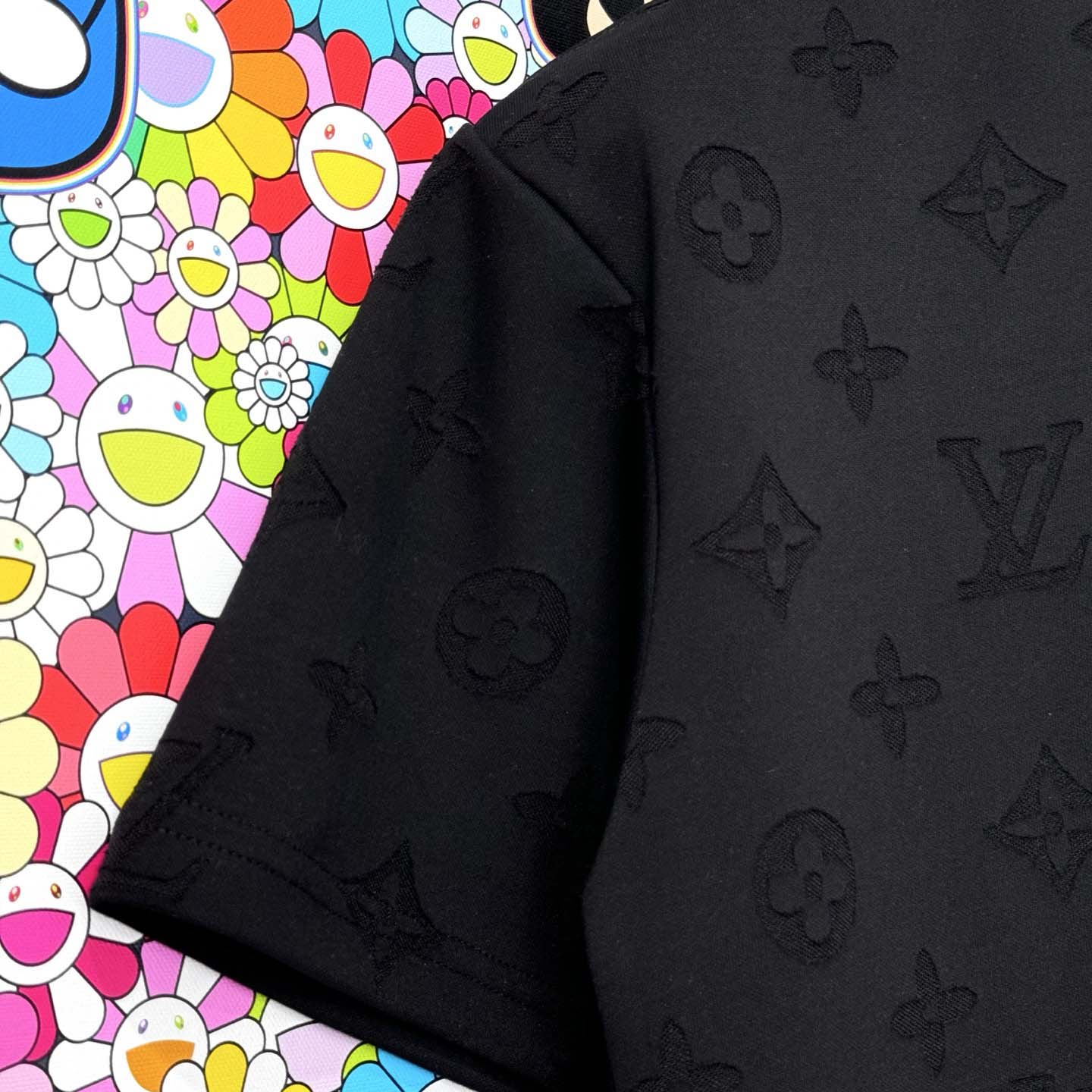Louis Vuitton Monogram Short-Sleeved Crewneck - FashionPlug