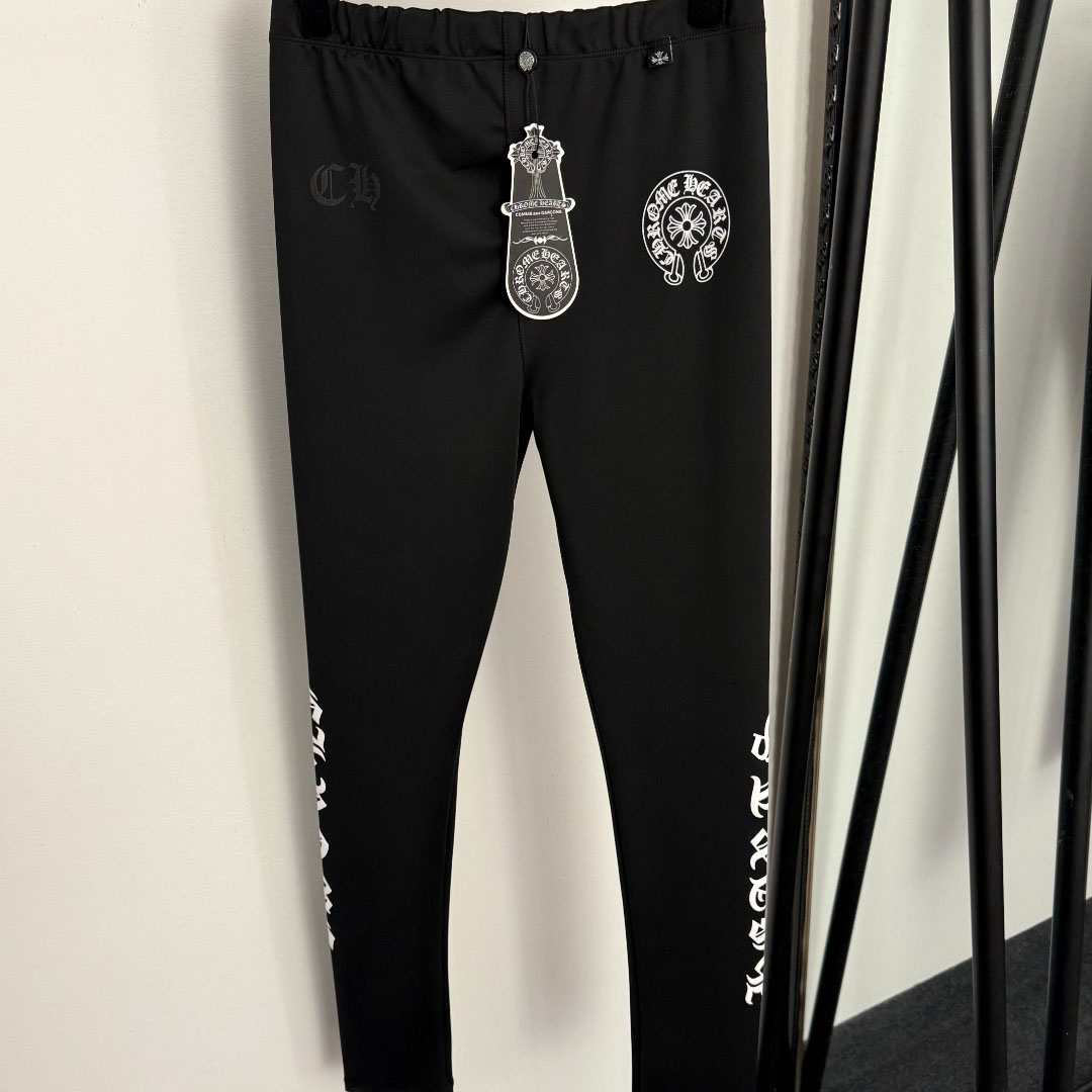Chrome Hearts Logo Leggings - FashionPlug