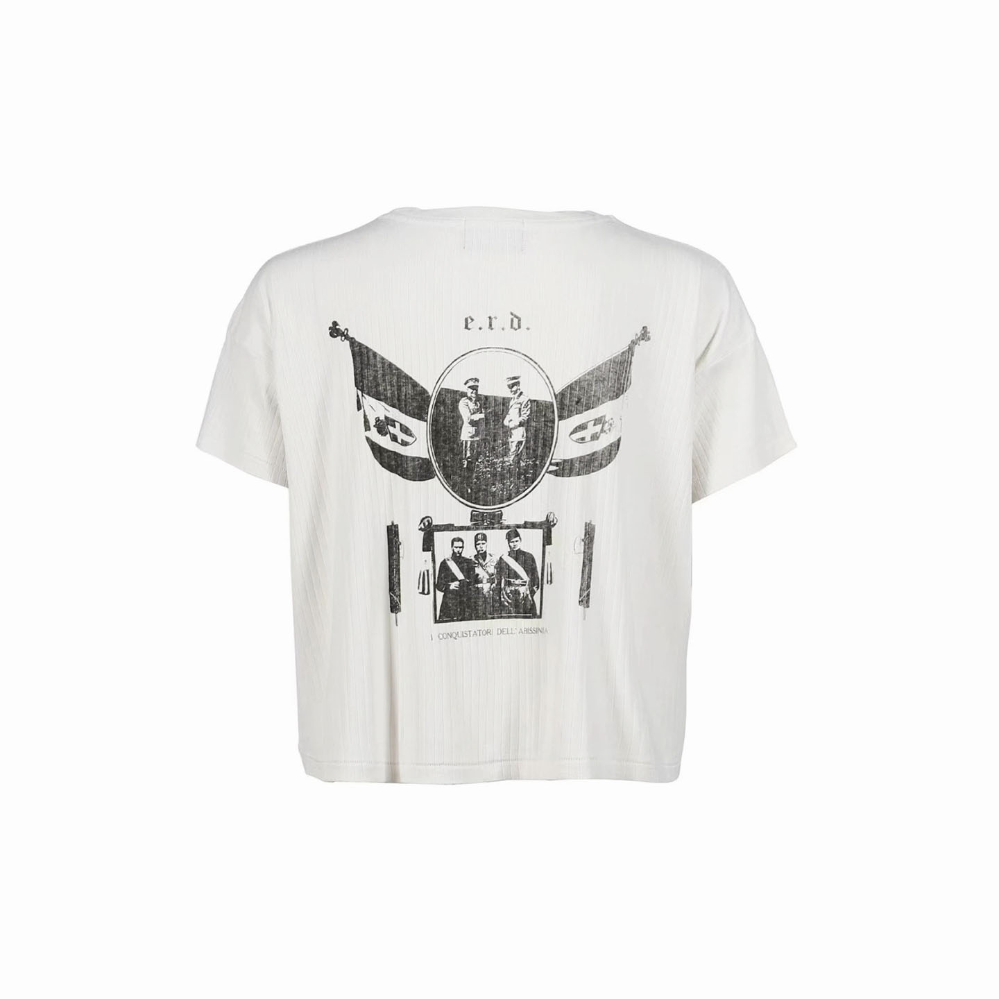 Enfants Riches Déprimés Tabac Rat Mesh Shirt 'Faded White' - FashionPlug
