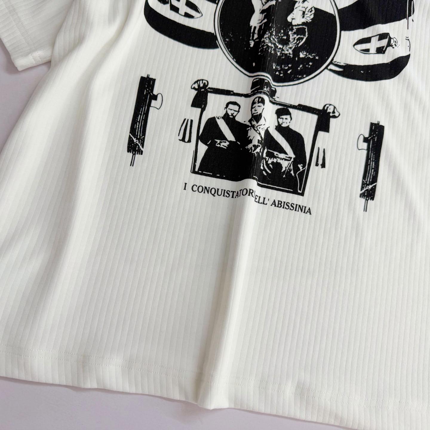 Enfants Riches Déprimés Tabac Rat Mesh Shirt 'Faded White' - FashionPlug