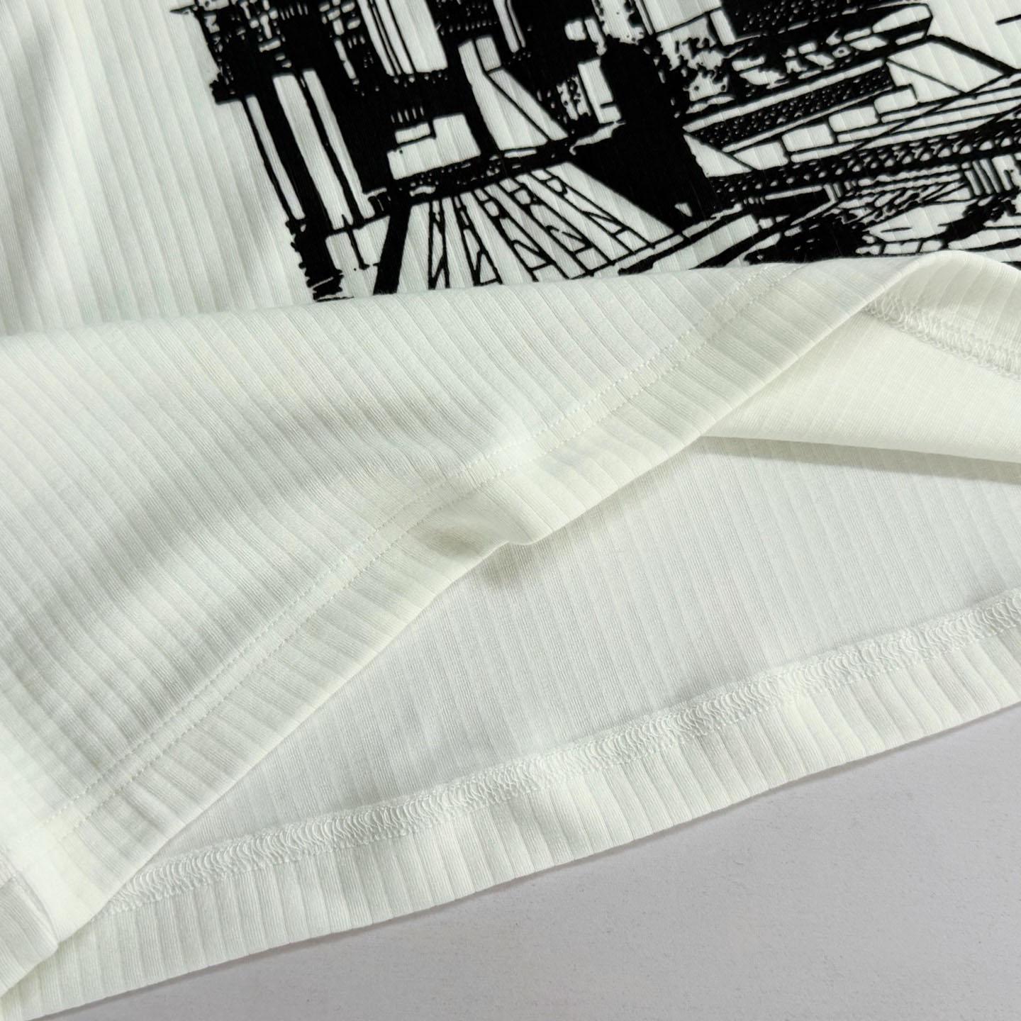 Enfants Riches Déprimés Tabac Rat Mesh Shirt 'Faded White' - FashionPlug