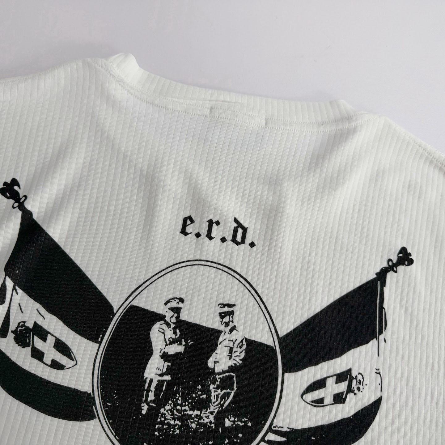 Enfants Riches Déprimés Tabac Rat Mesh Shirt 'Faded White' - FashionPlug