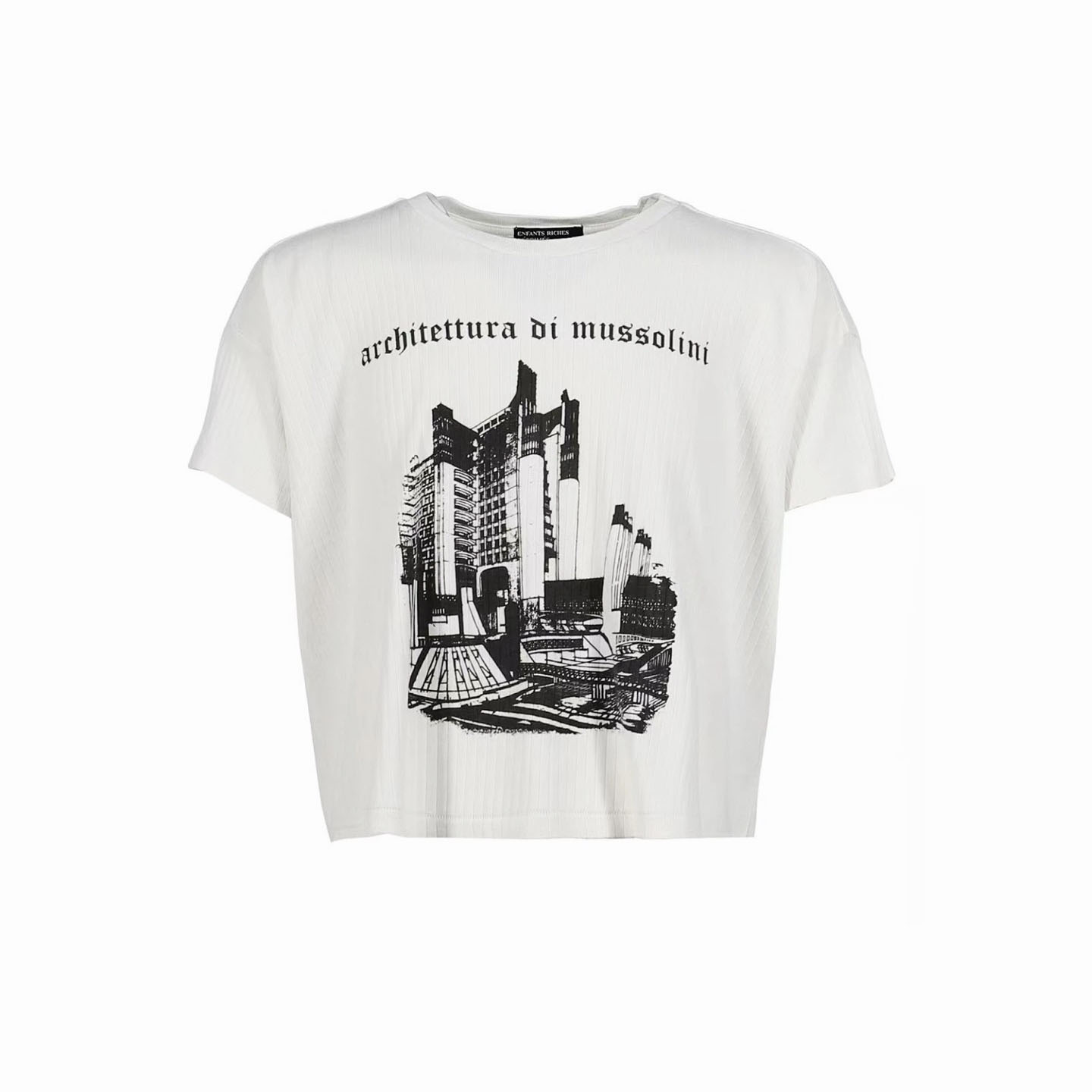Enfants Riches Déprimés Tabac Rat Mesh Shirt 'Faded White' - FashionPlug
