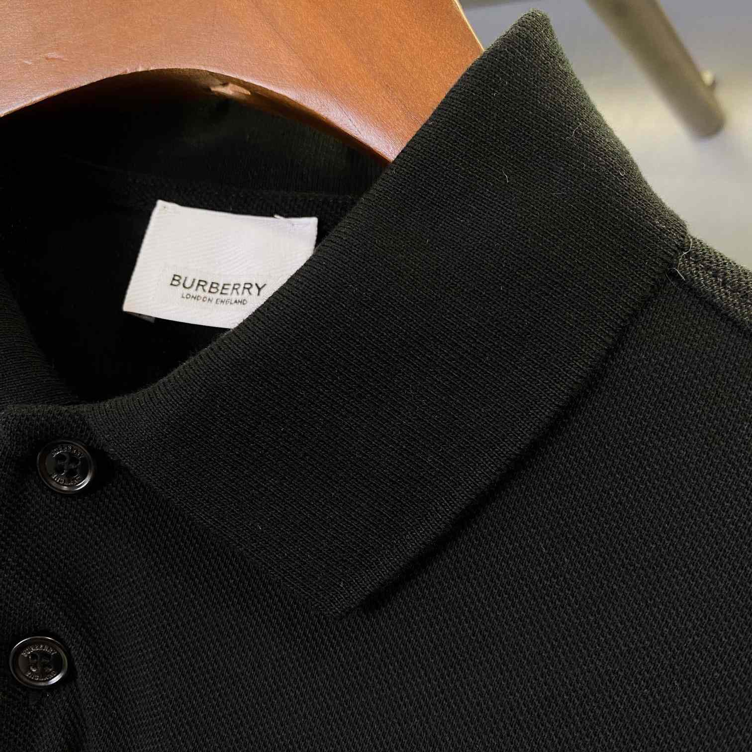 Burberry Cotton Polo Shirt - FashionPlug