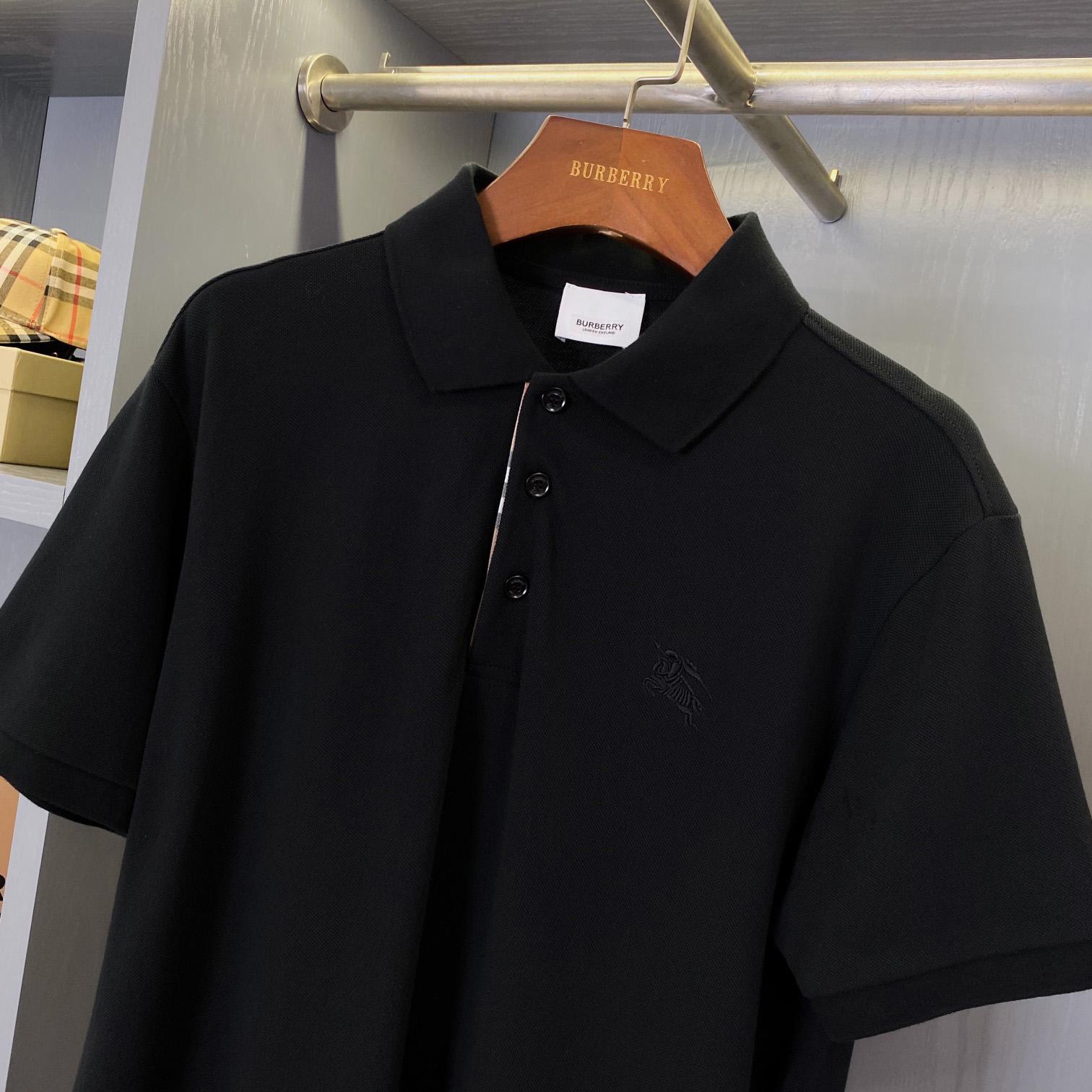 Burberry Cotton Polo Shirt - FashionPlug