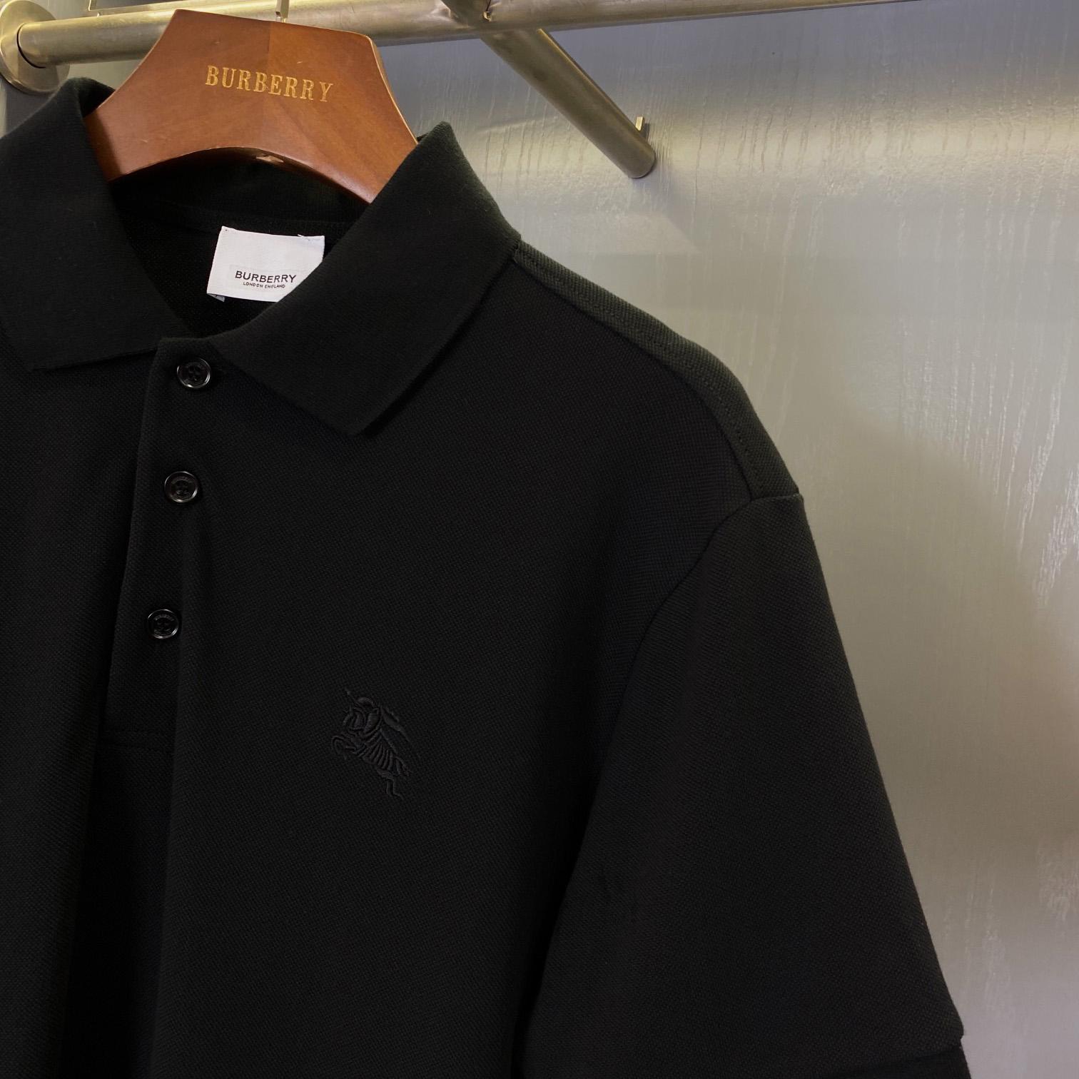 Burberry Cotton Polo Shirt - FashionPlug