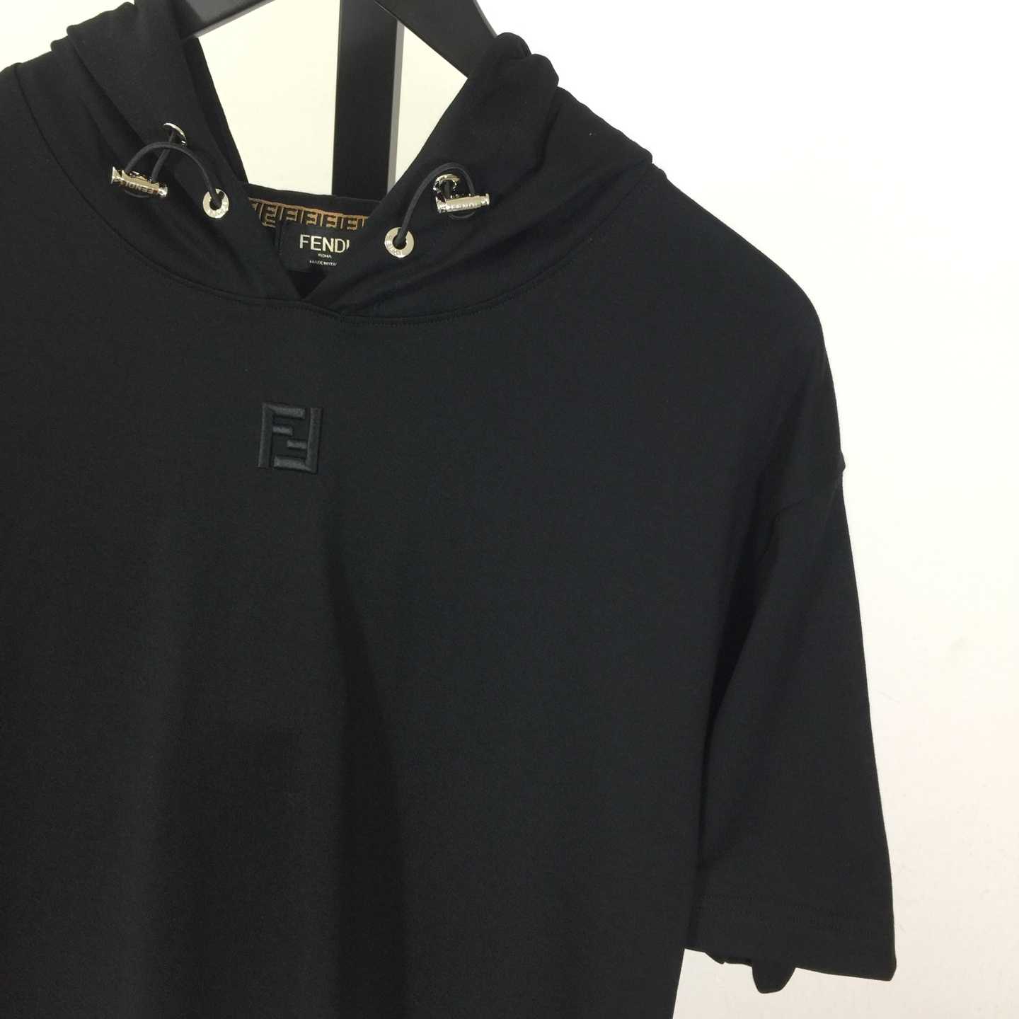 Fendi Hooded T-shirt - FashionPlug