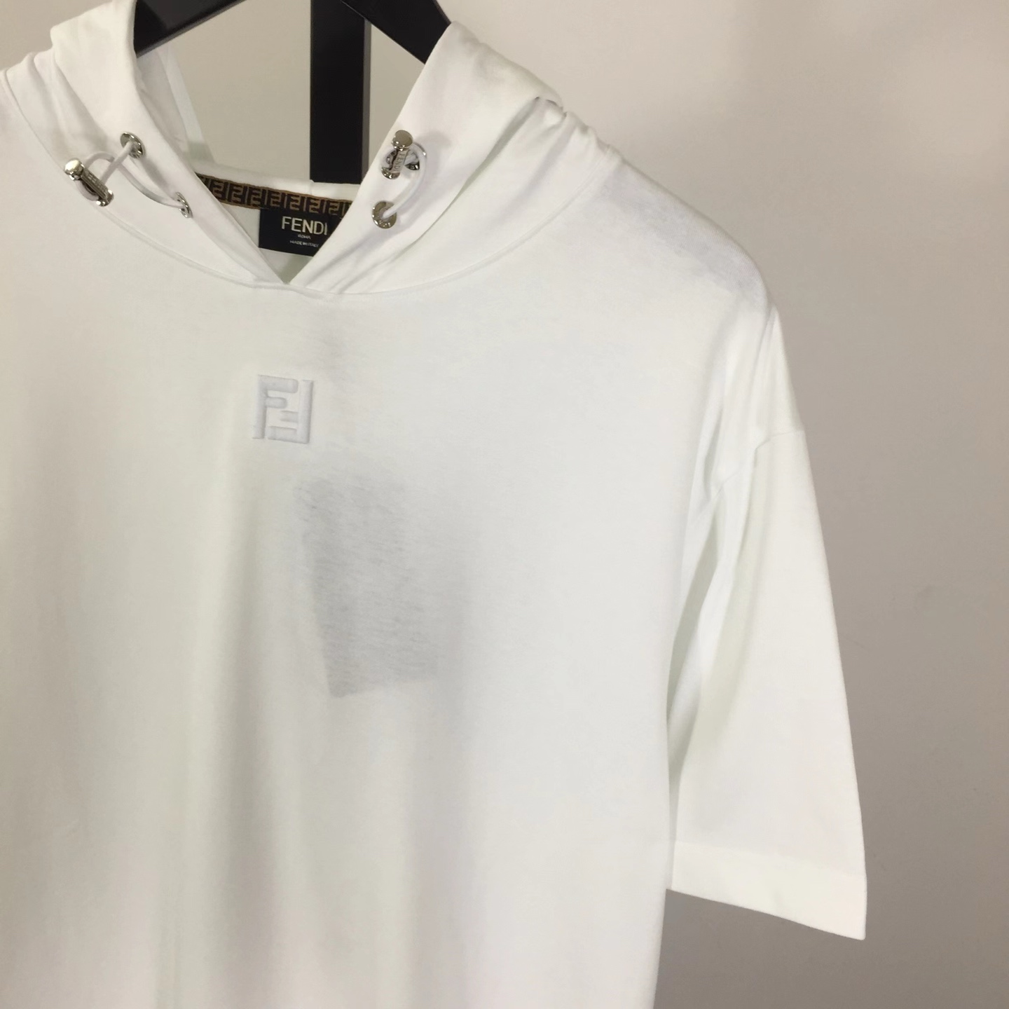 Fendi Hooded T-shirt - FashionPlug