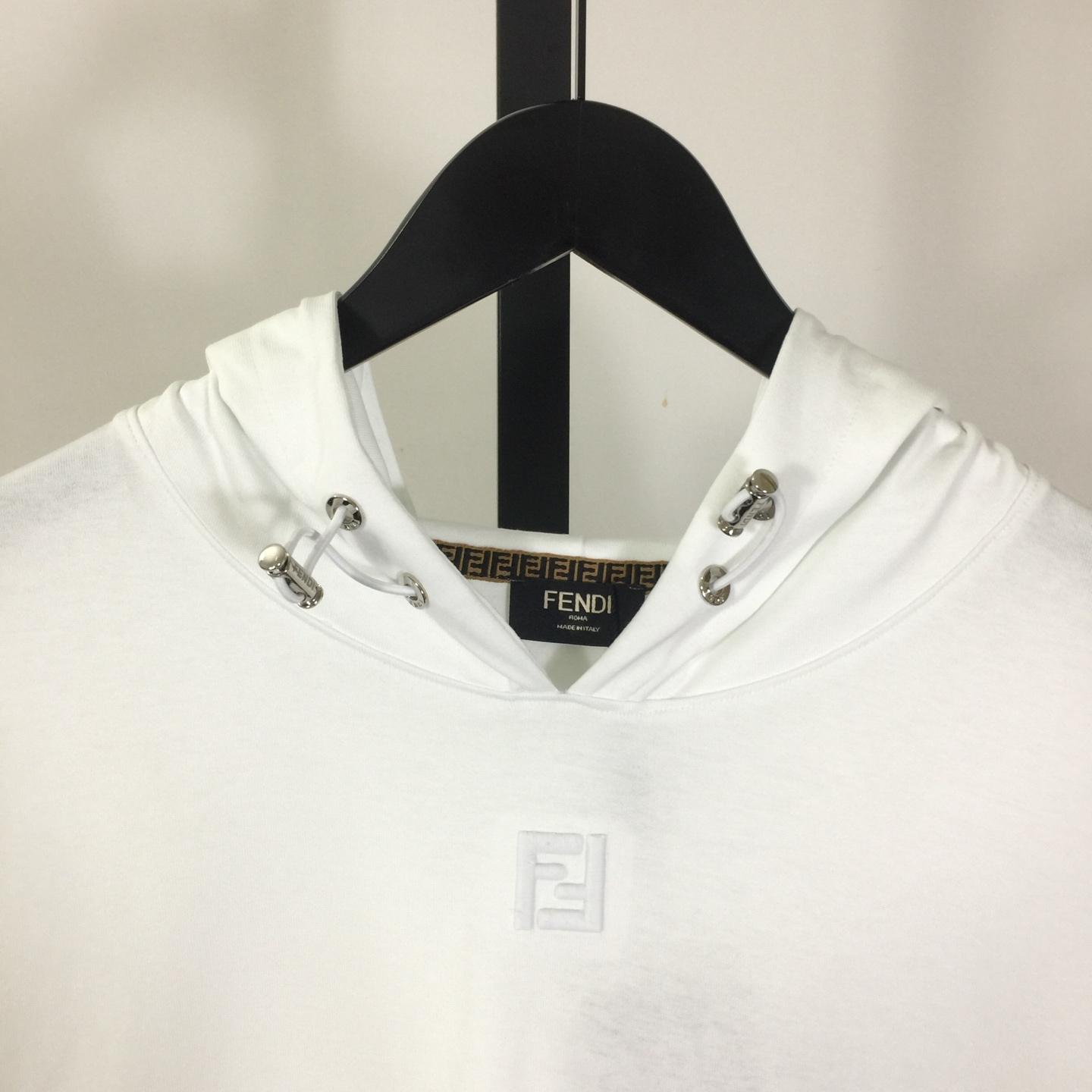 Fendi Hooded T-shirt - FashionPlug