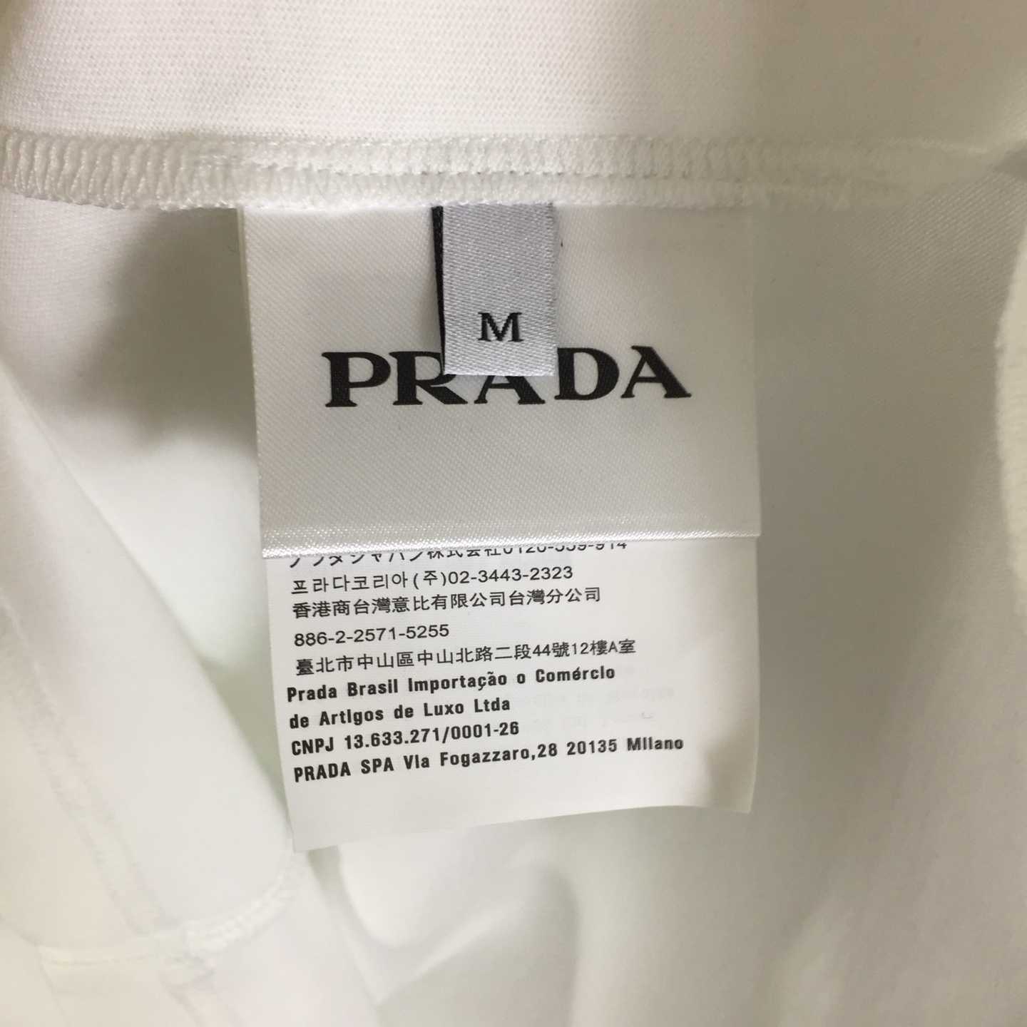 Prada Hooded T-shirt - FashionPlug