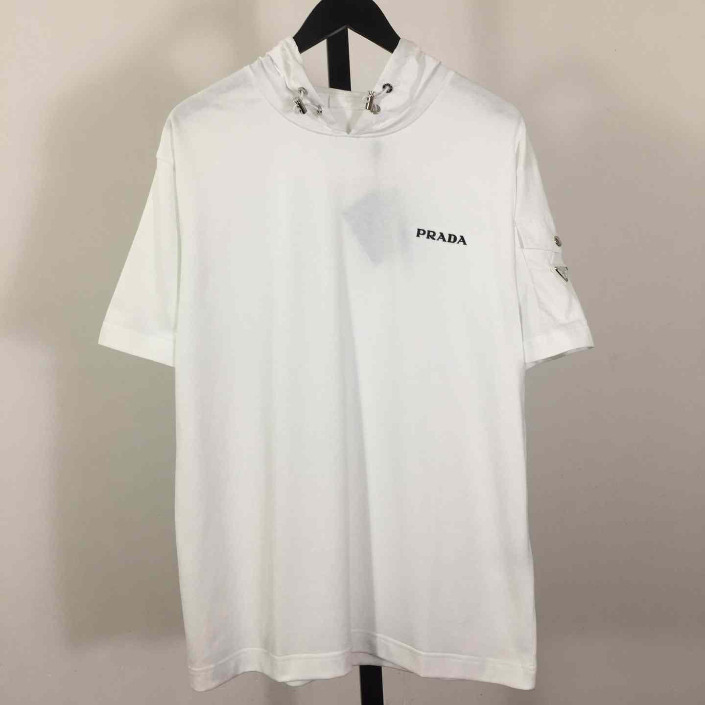 Prada Hooded T-shirt - FashionPlug