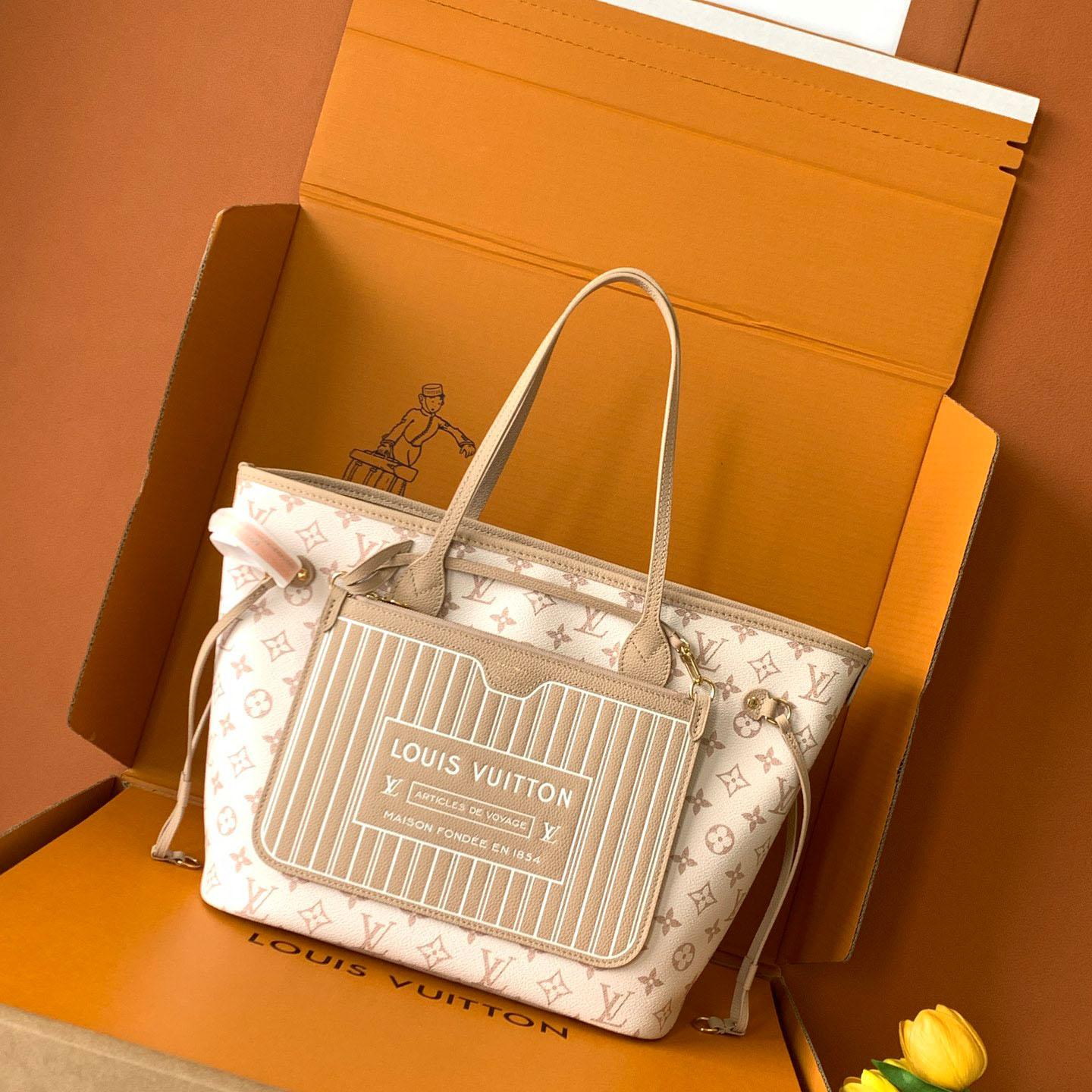 Louis Vuitton Neverfull Inside Out MM M25665 - FashionPlug