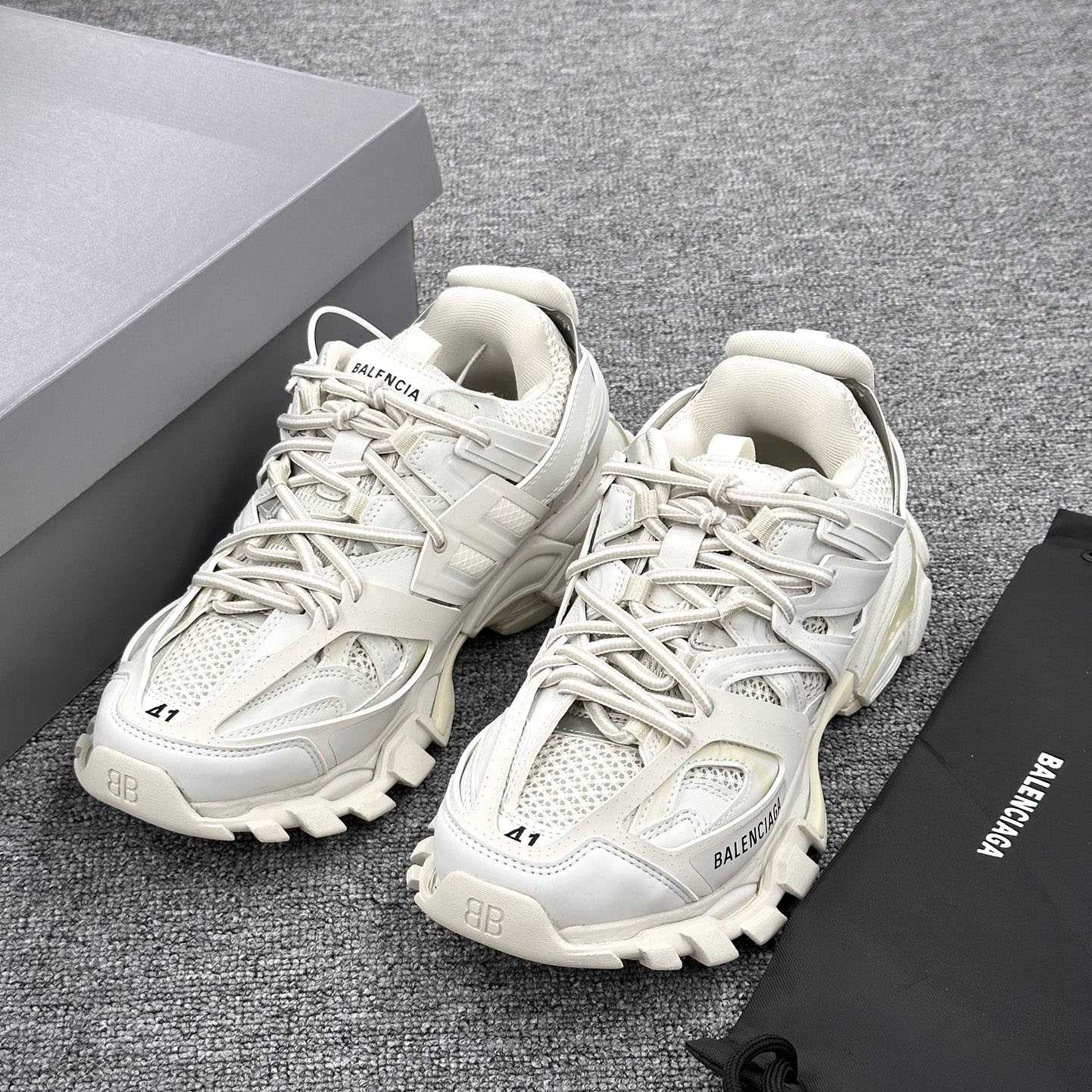 Balenciaga Track Sneaker 'White' - FashionPlug