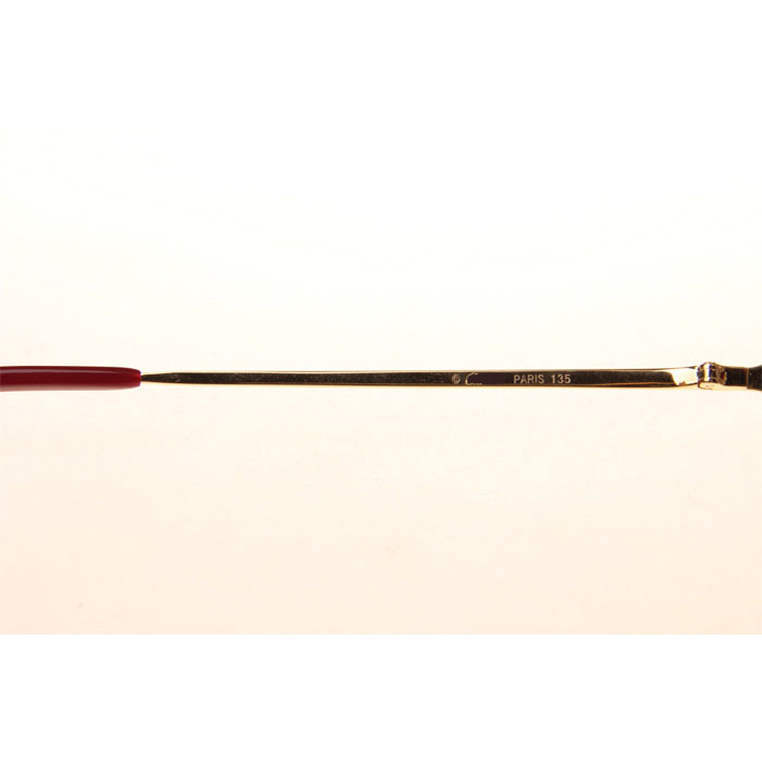 Cartier CT 4193832 Sunglasses In Gold Gradient Grey - FashionPlug